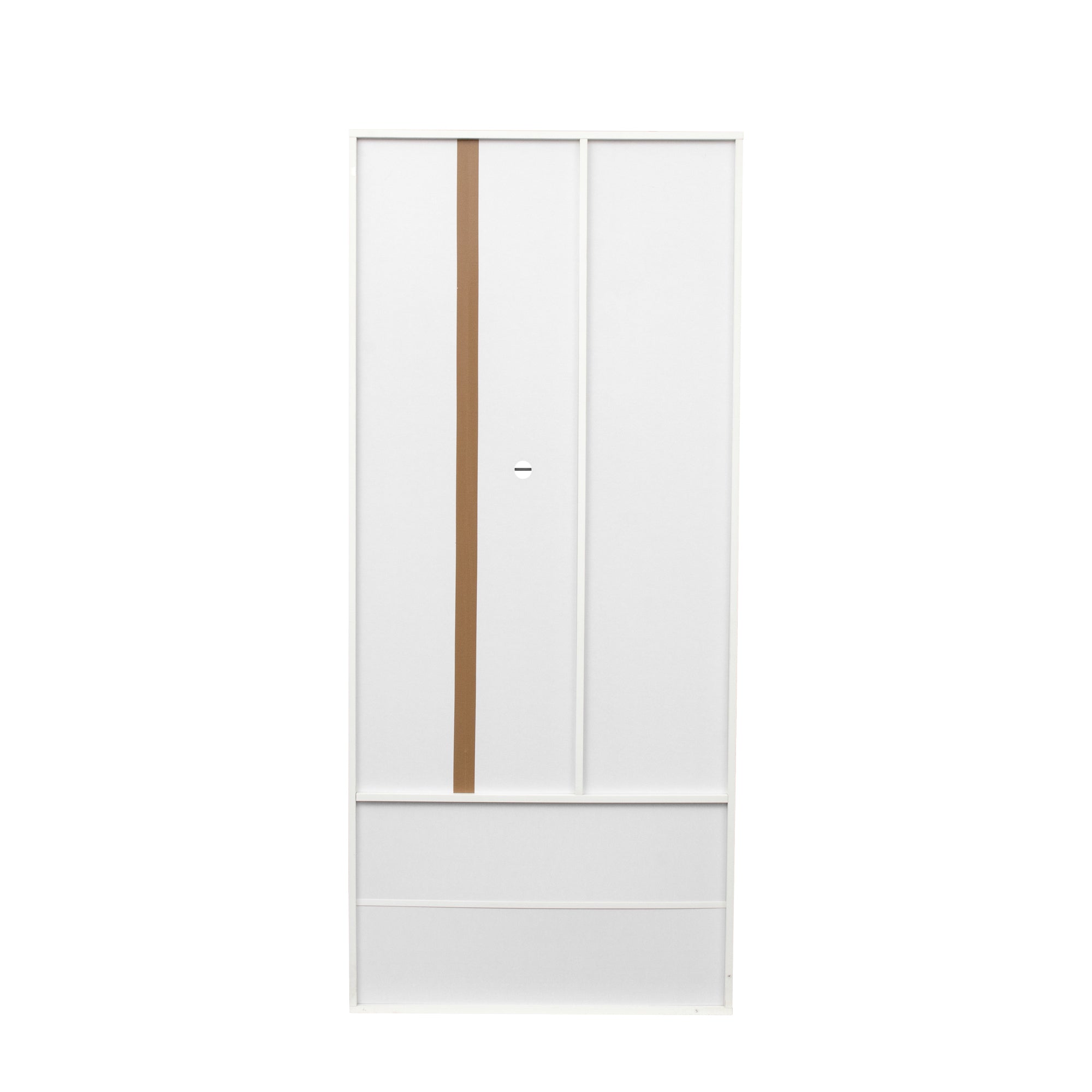 Logidon LED-vitrine wit, 16 kleuren, glazen deuren, 2 deuren, 2 lades