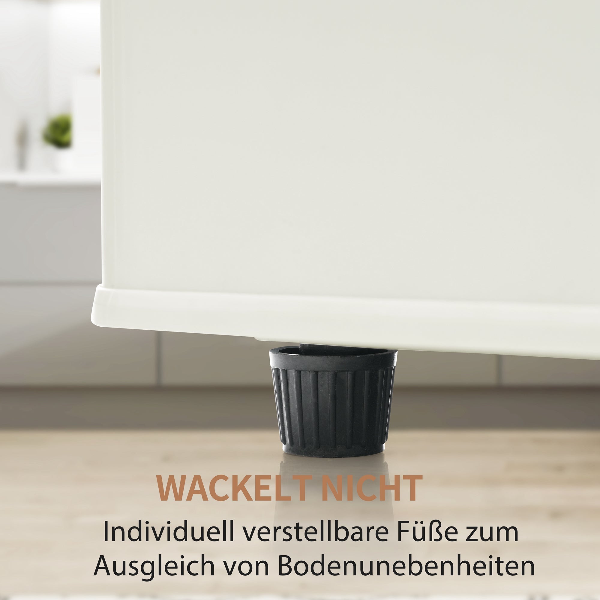 Logidon Retro Koelkast Antiek Wit Koel-vriescombinatie 105,5 cm