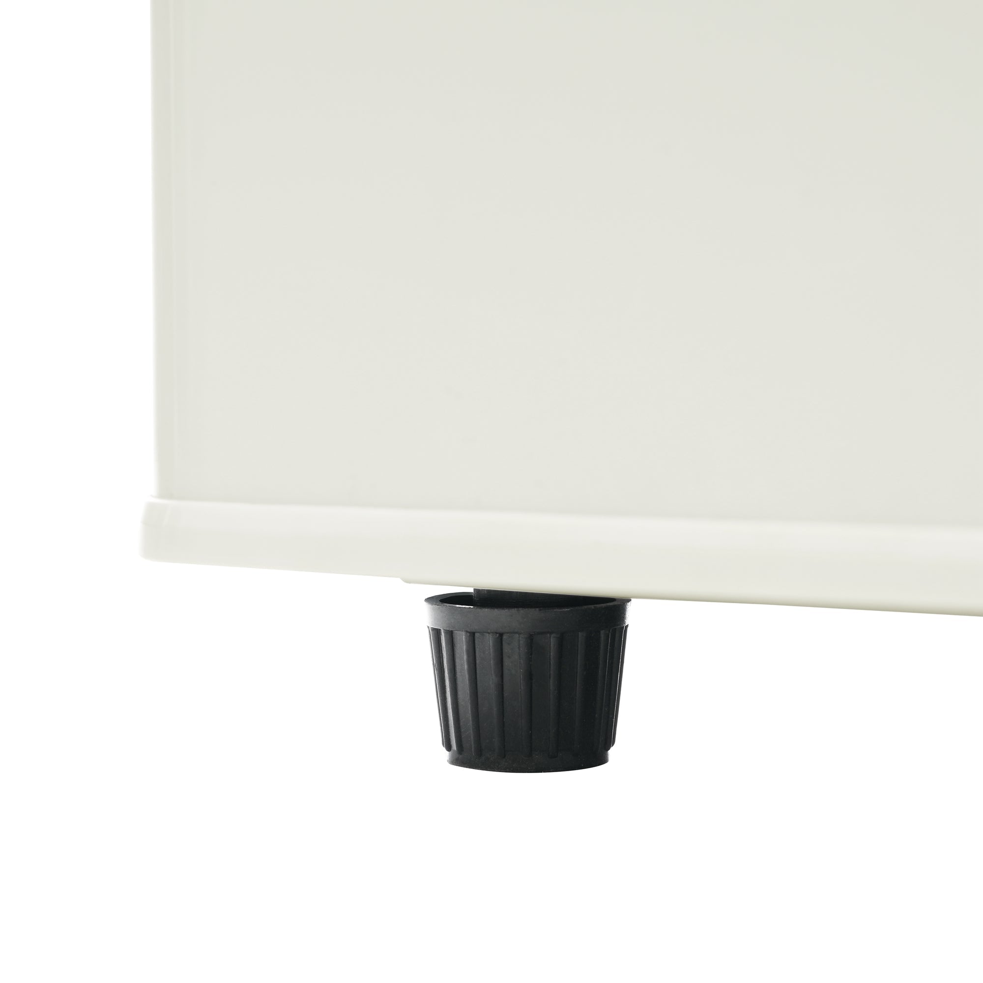 Logidon Retro Koelkast Antiek Wit Koel-vriescombinatie 105,5 cm