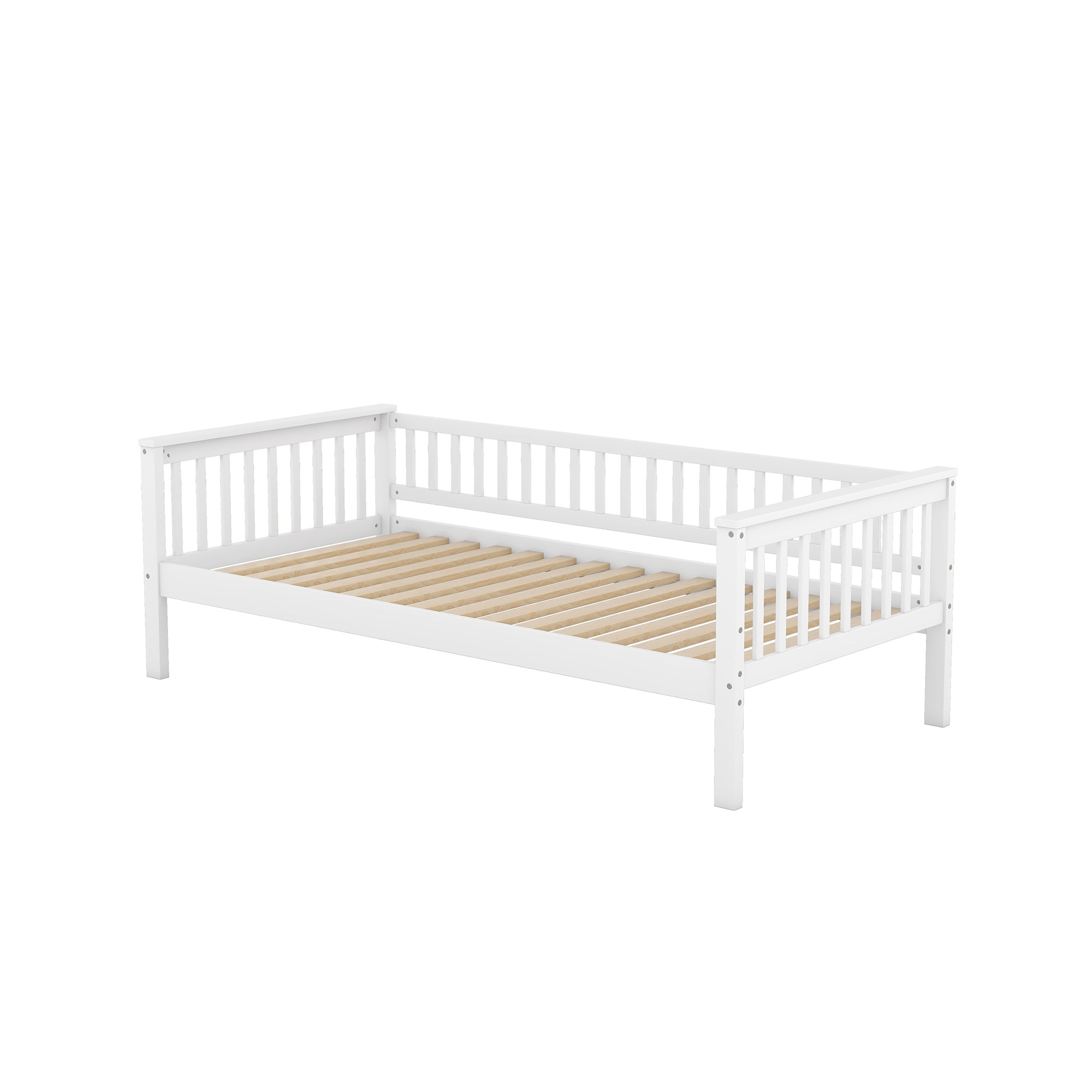 Logidon stapelbed 90x200 cm wit met opbergruimte voor twee personen