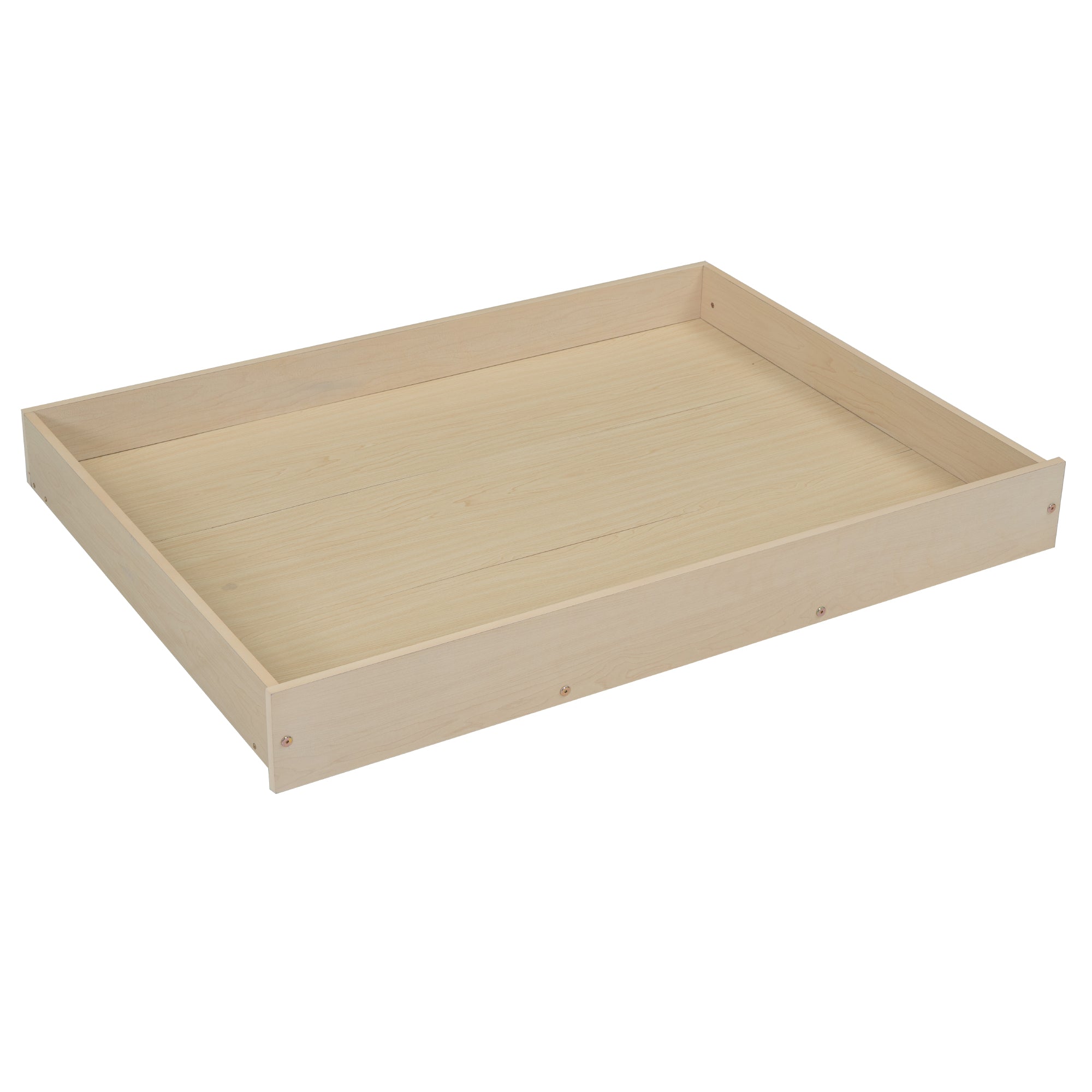Logidon kinderhuisbed wit massief hout met lades 90x200+140x70