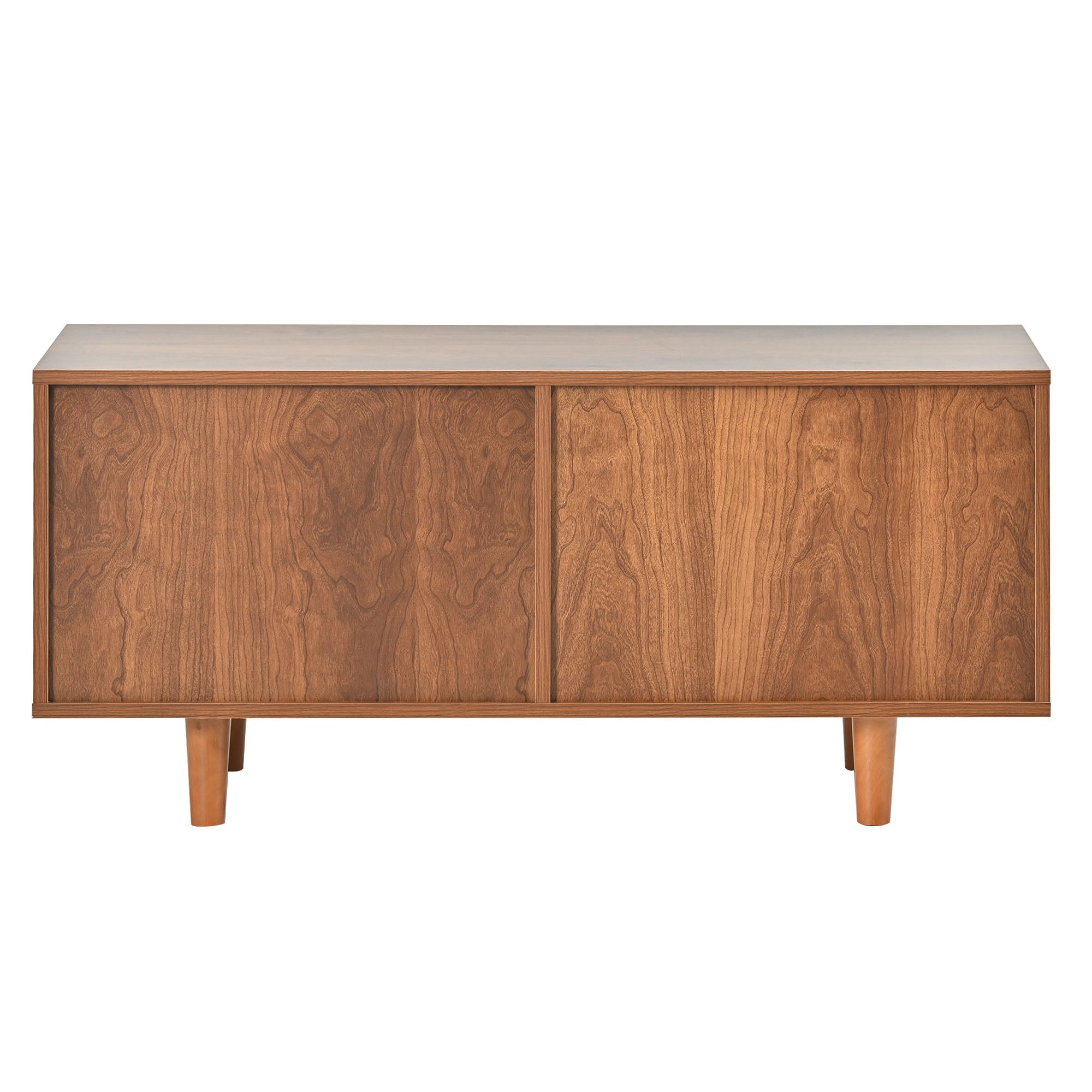 Logidon rotan dressoirset walnoot 104 cm schoenenkast