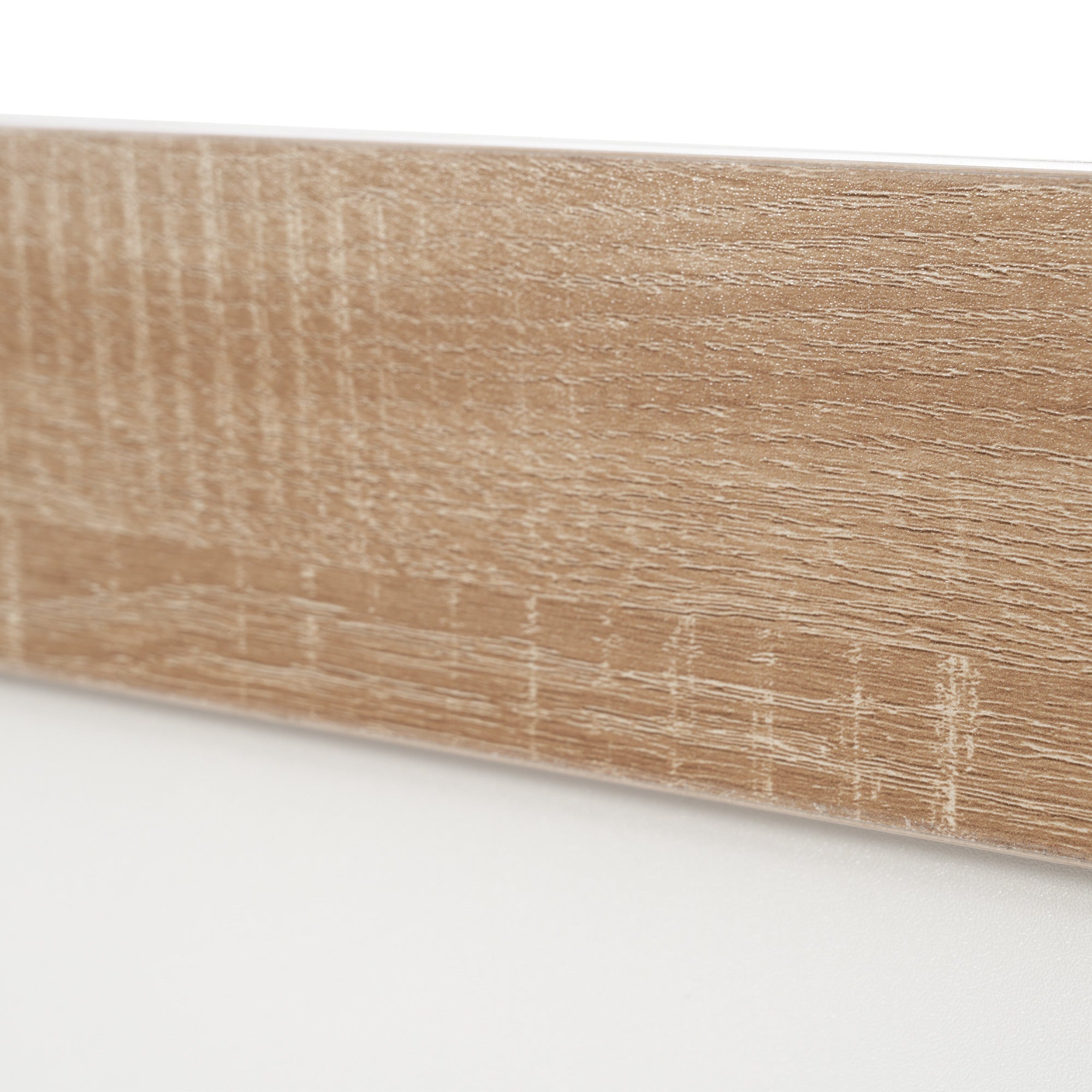 Logidon zwevend bed tweepersoonsbed 180x200 cm eiken Sonoma wit