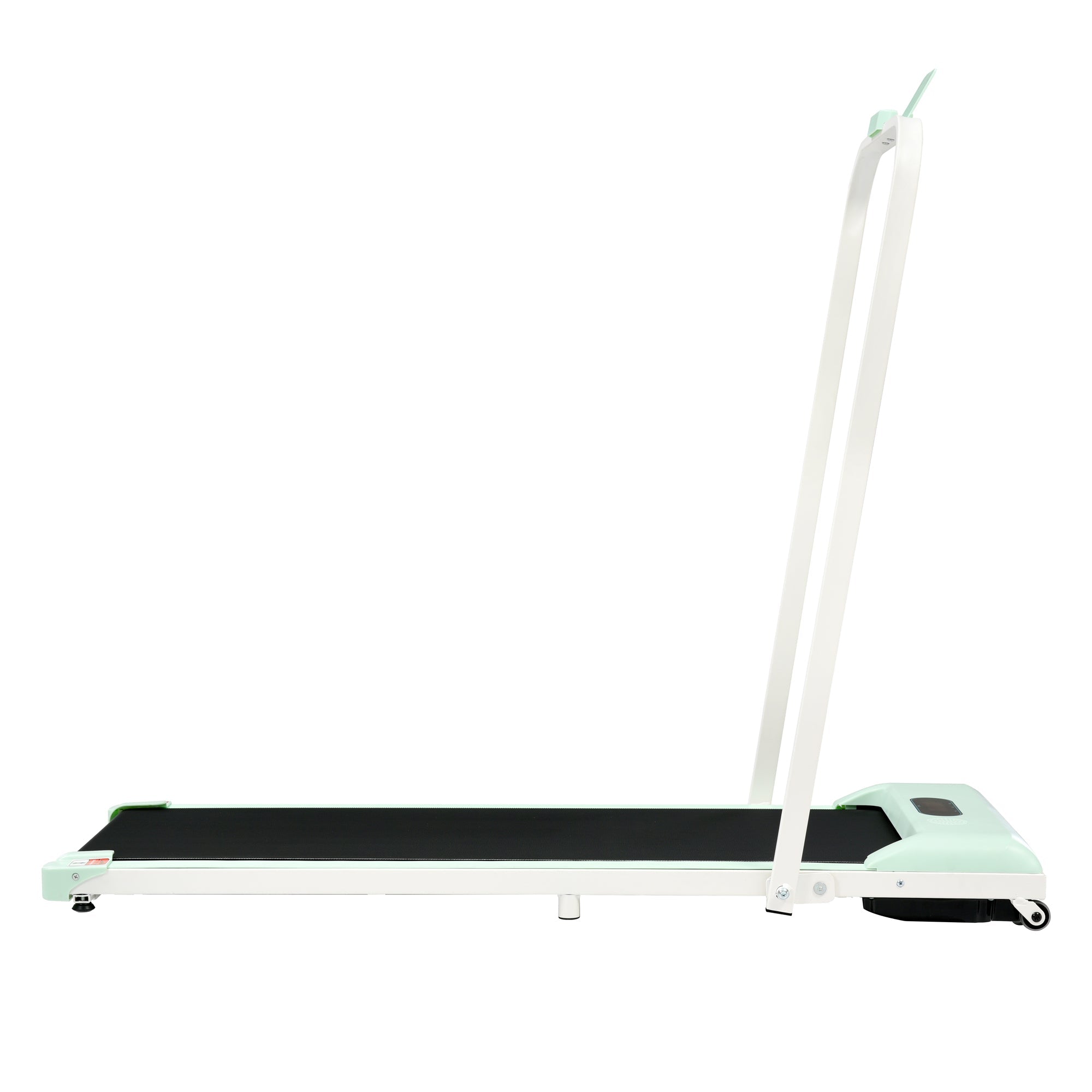 Logidon 2-in-1 loopband groen - opvouwbaar 1-6 km/u LED-display