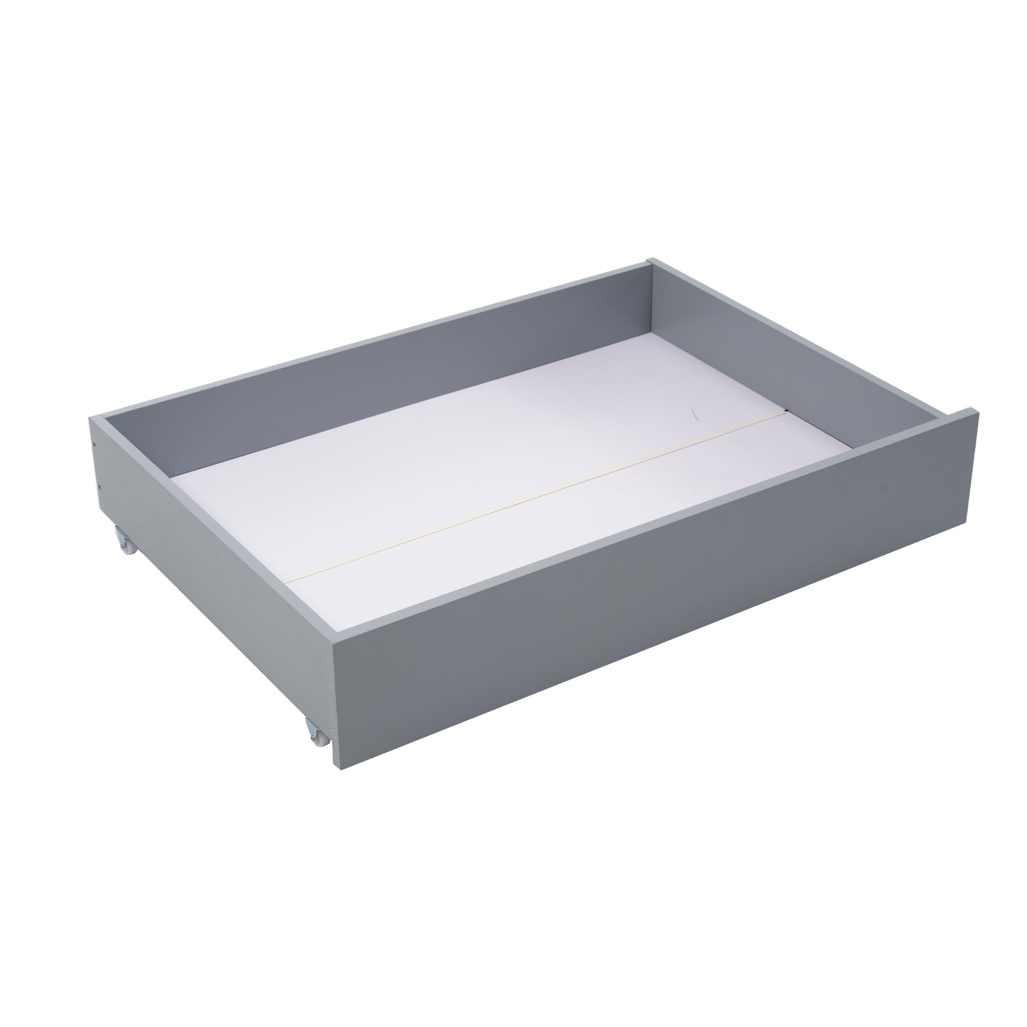 Logidon kinderbed volledige scheidingswand 90x200 grijs om te bouwen tot twee bedden
