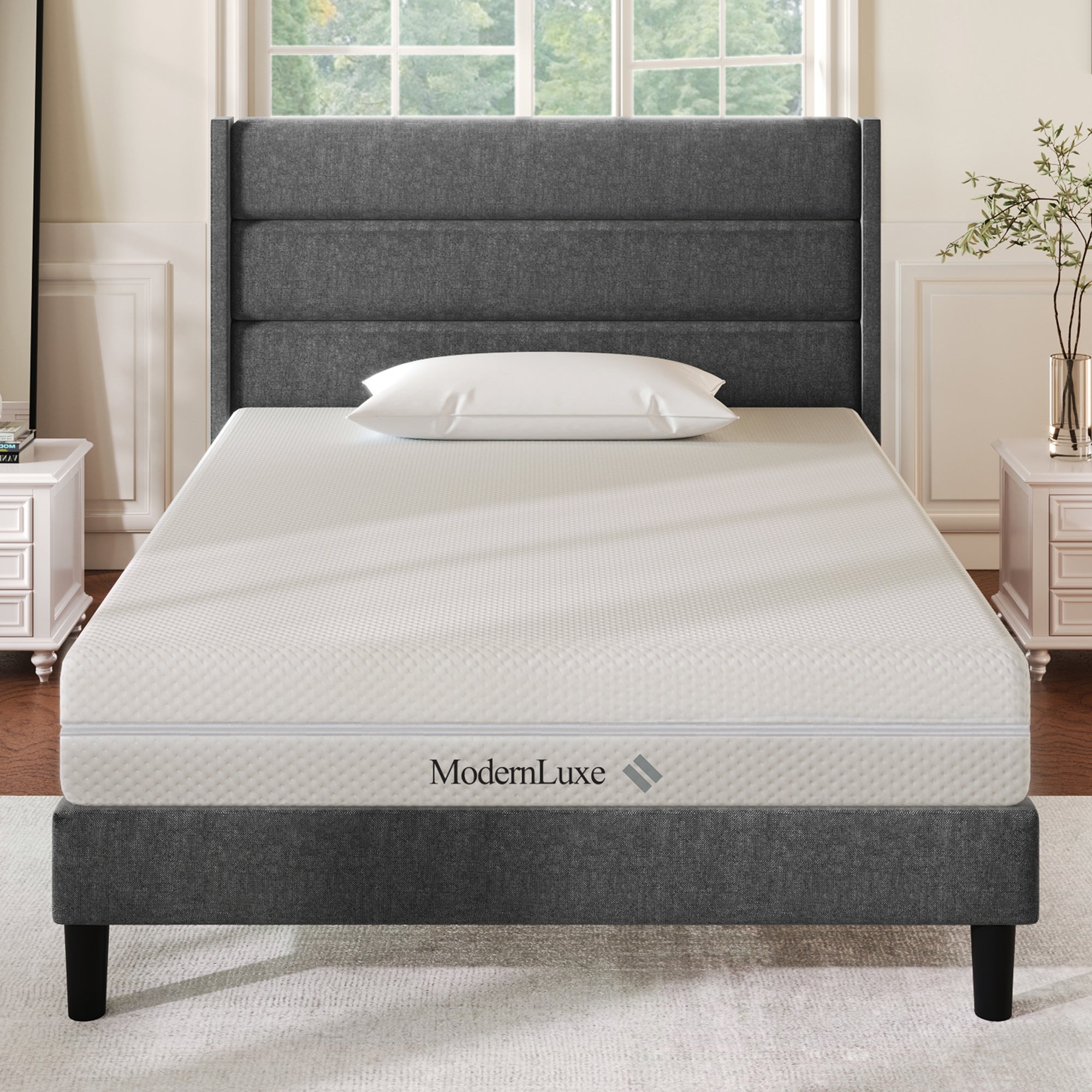 Logidon koudschuimmatras 90x200 7 zones H2 H3 wit