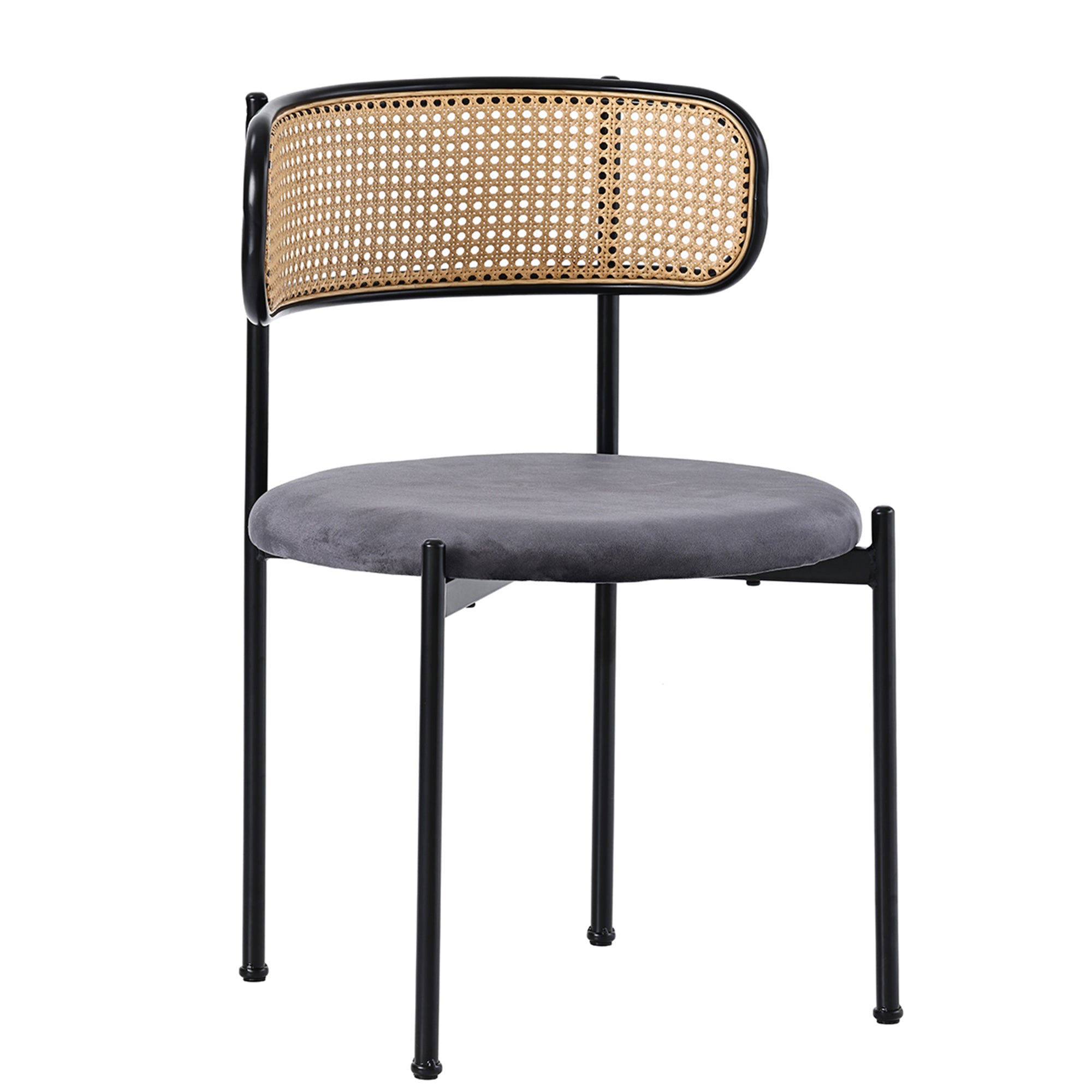Logidon Dining Table Set Glass 80x80 cm Tempered Glass 2 Chairs Gray Silver