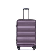Logidon hard-shell suitcase 68 cm dark purple 4-wheels TSA
