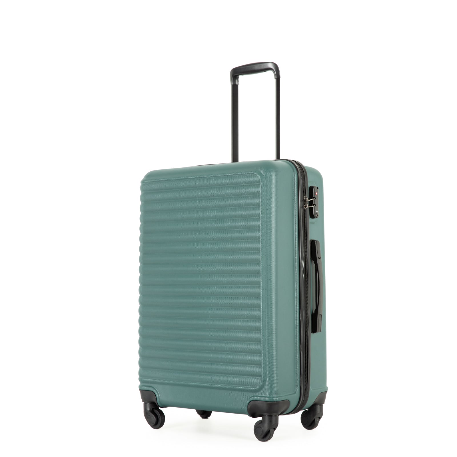 Logidon hardcase donkergroen 78x52x30 cm, 4 wielen, TSA