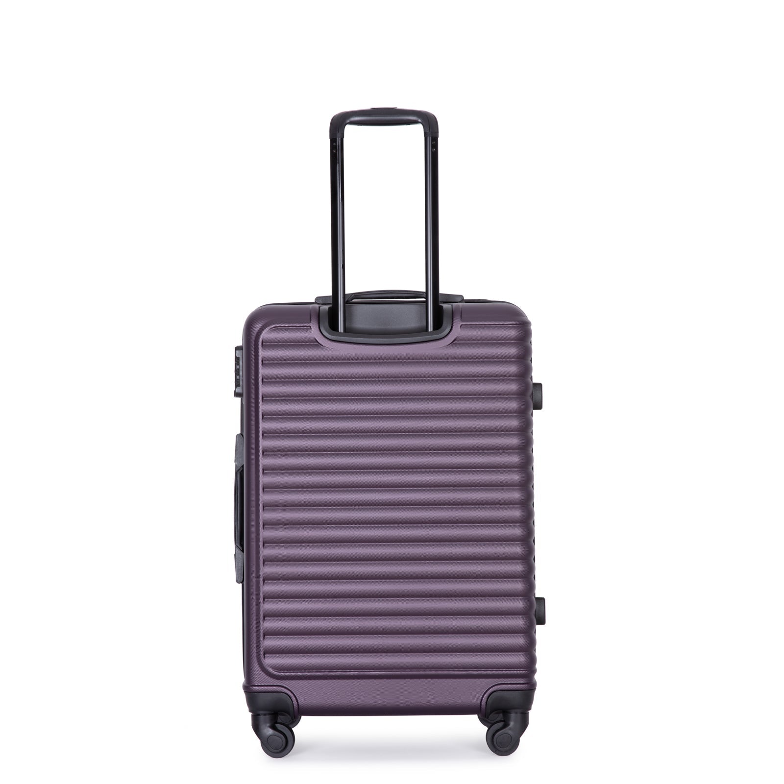 Logidon hard-shell suitcase 68 cm dark purple 4-wheels TSA
