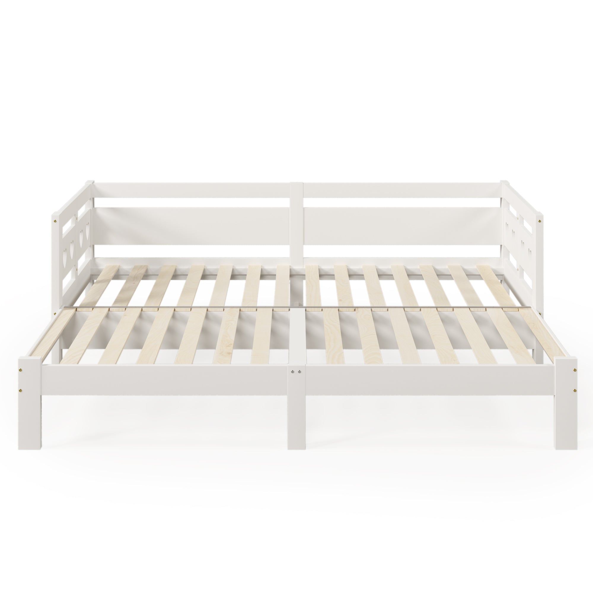 Logidon eenpersoonsbed 90x200 wit uitschuifbaar naar 180x200