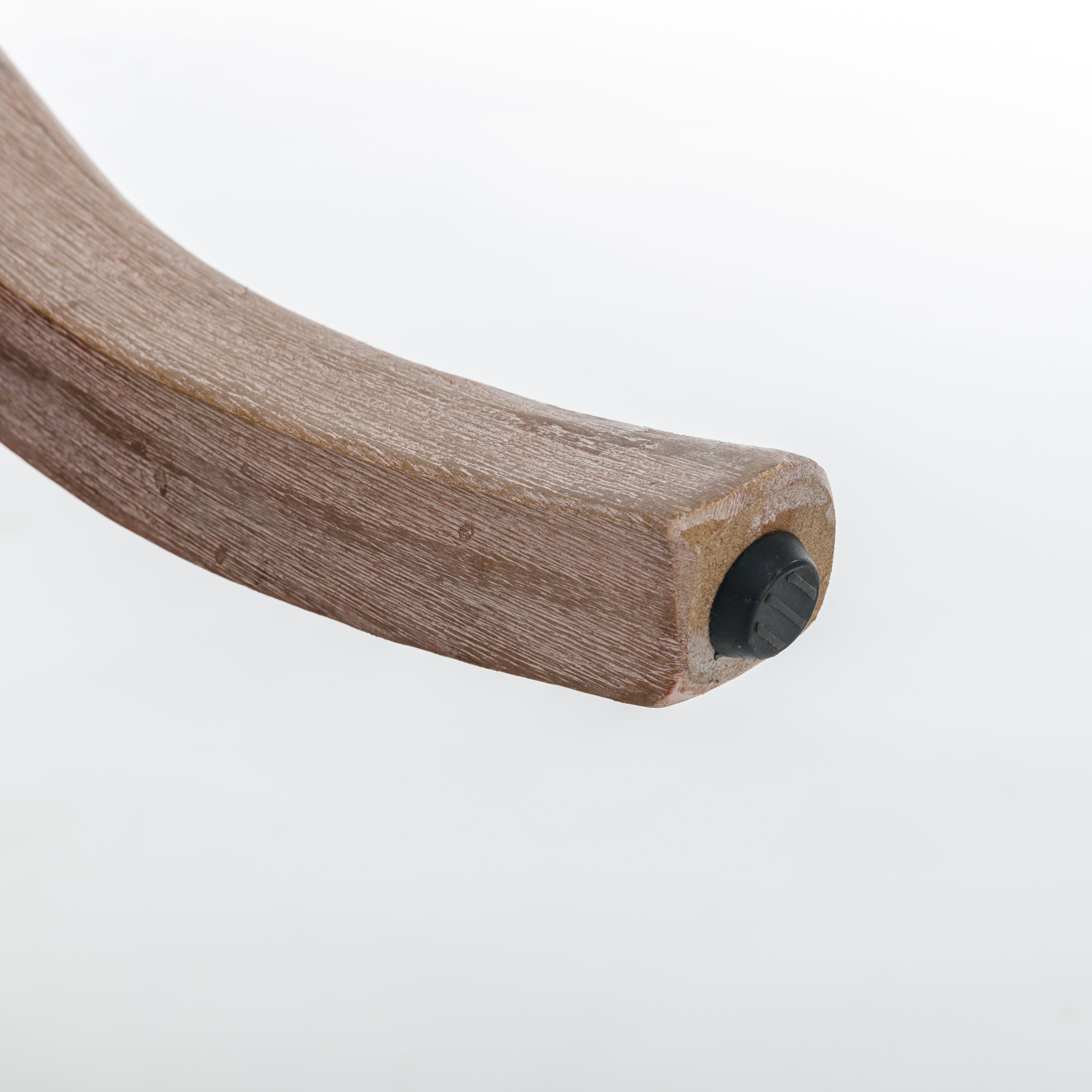 Logidon vierpootsstoel beige fluweel met knoopstiksel stijlvol