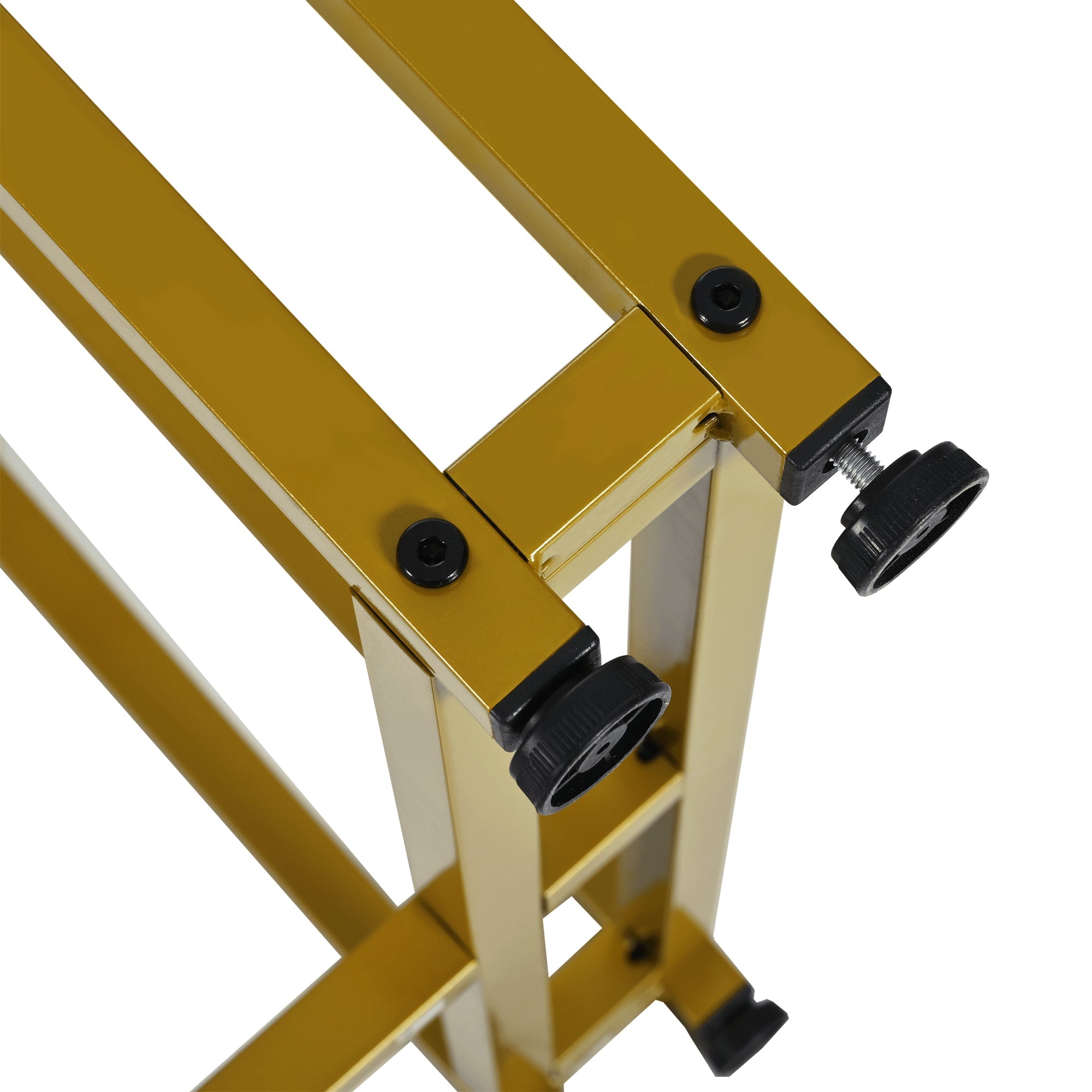 Logidon Lichte Luxe Eettafel 120x70cm Met Gouden Metalen Poten