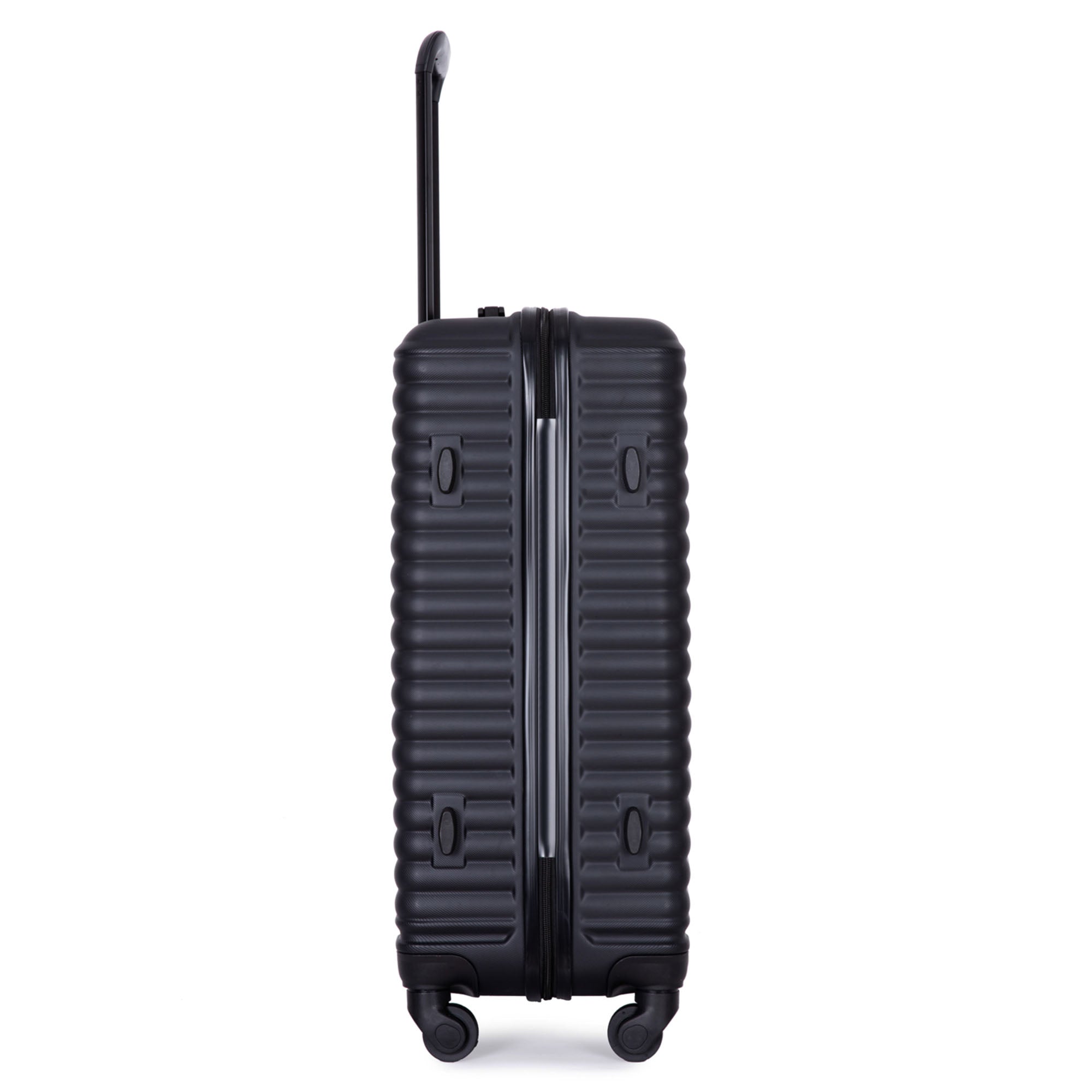 Logidon hard case 68 cm black, 4 wheels, TSA lock