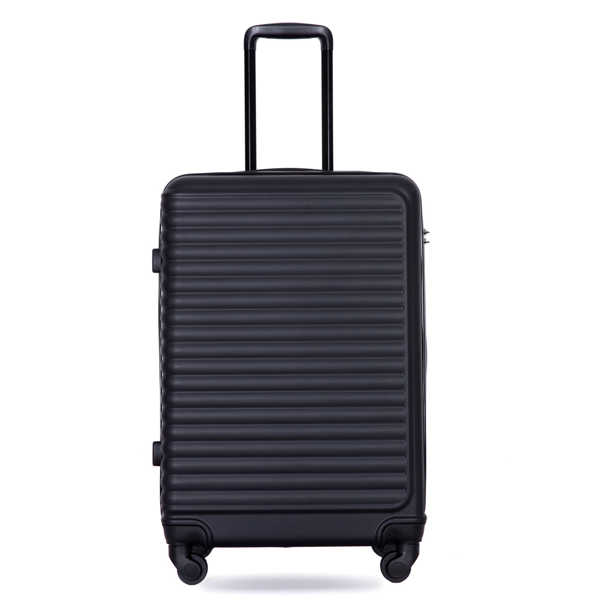 Logidon hard case 68 cm black, 4 wheels, TSA lock