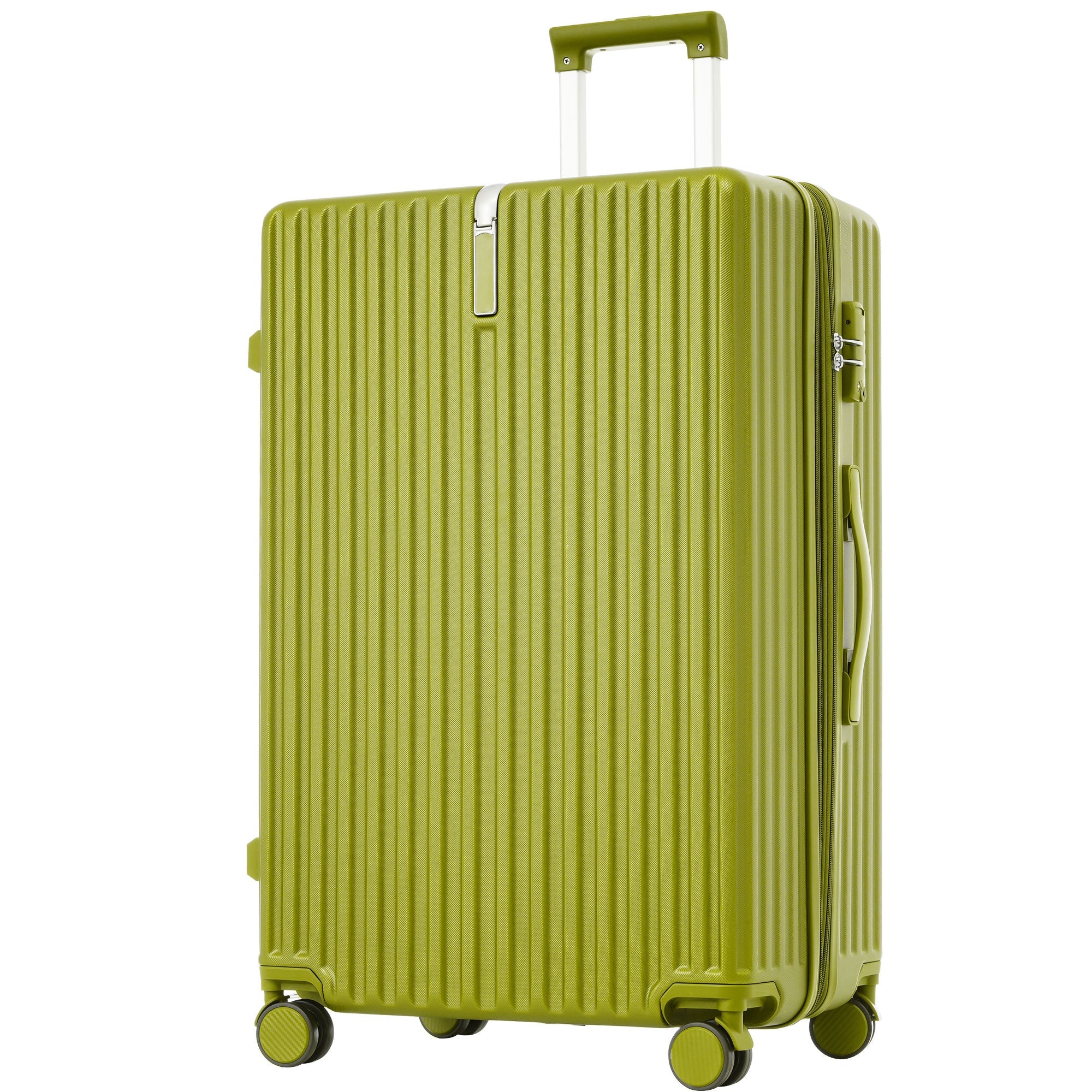 Logidon hardcase handbagage 4 rollen groen 59x41x27,5 cm