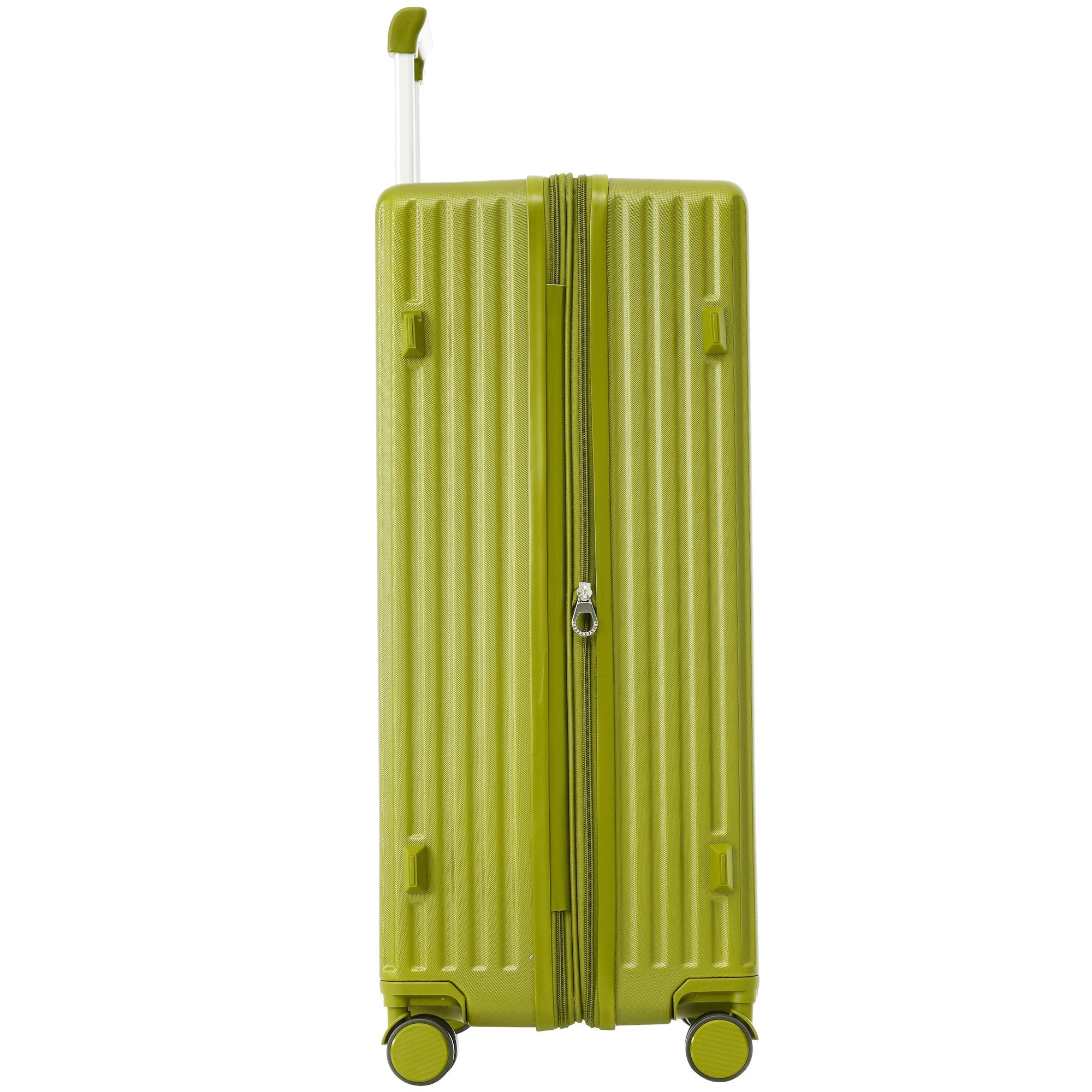 Logidon hardcase handbagage 4 rollen groen 59x41x27,5 cm