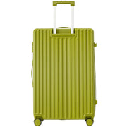Logidon hardcase handbagage 4 rollen groen 59x41x27,5 cm