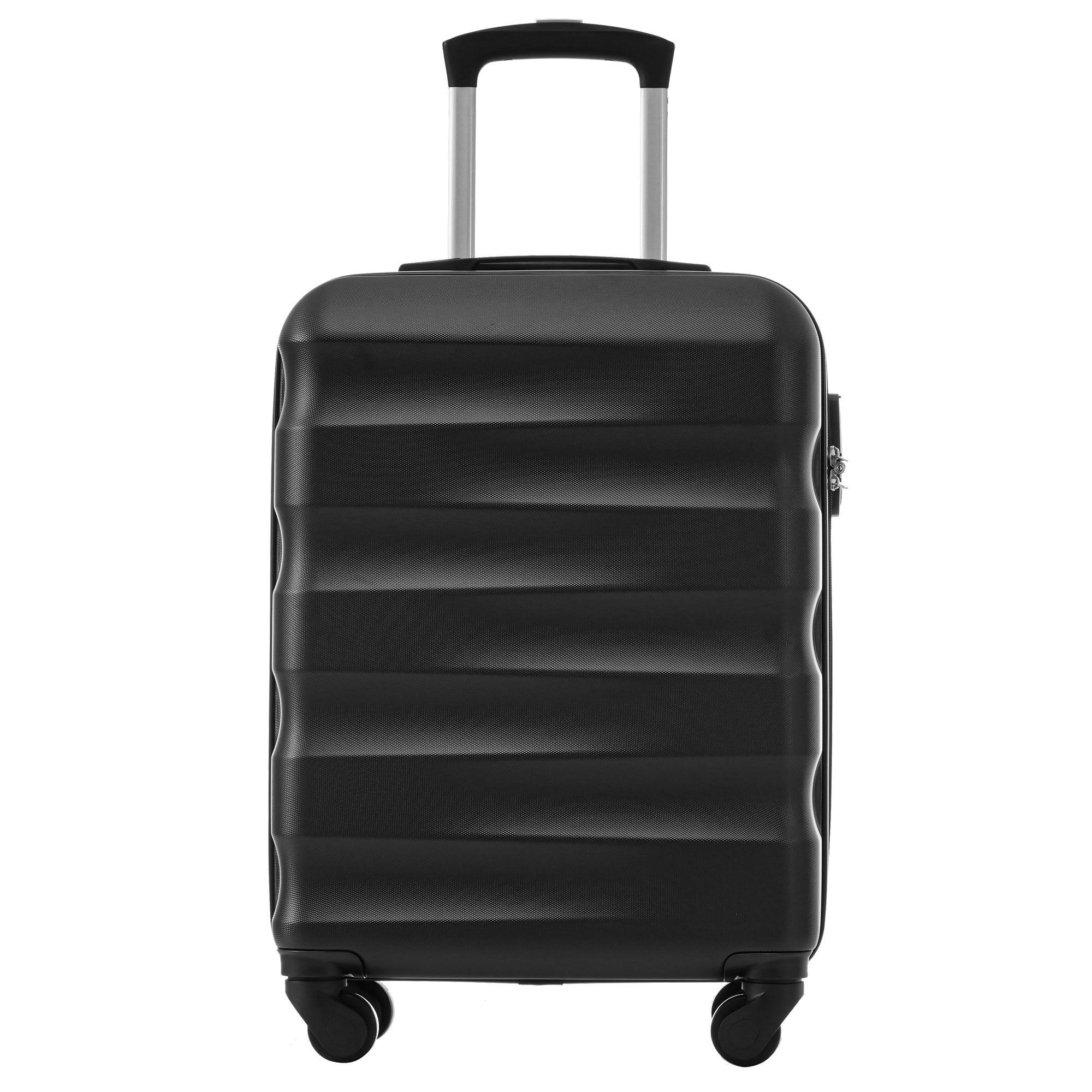 Logidon hardcase zwart 56,5 x 36 x 20 cm 4 wielen TSA