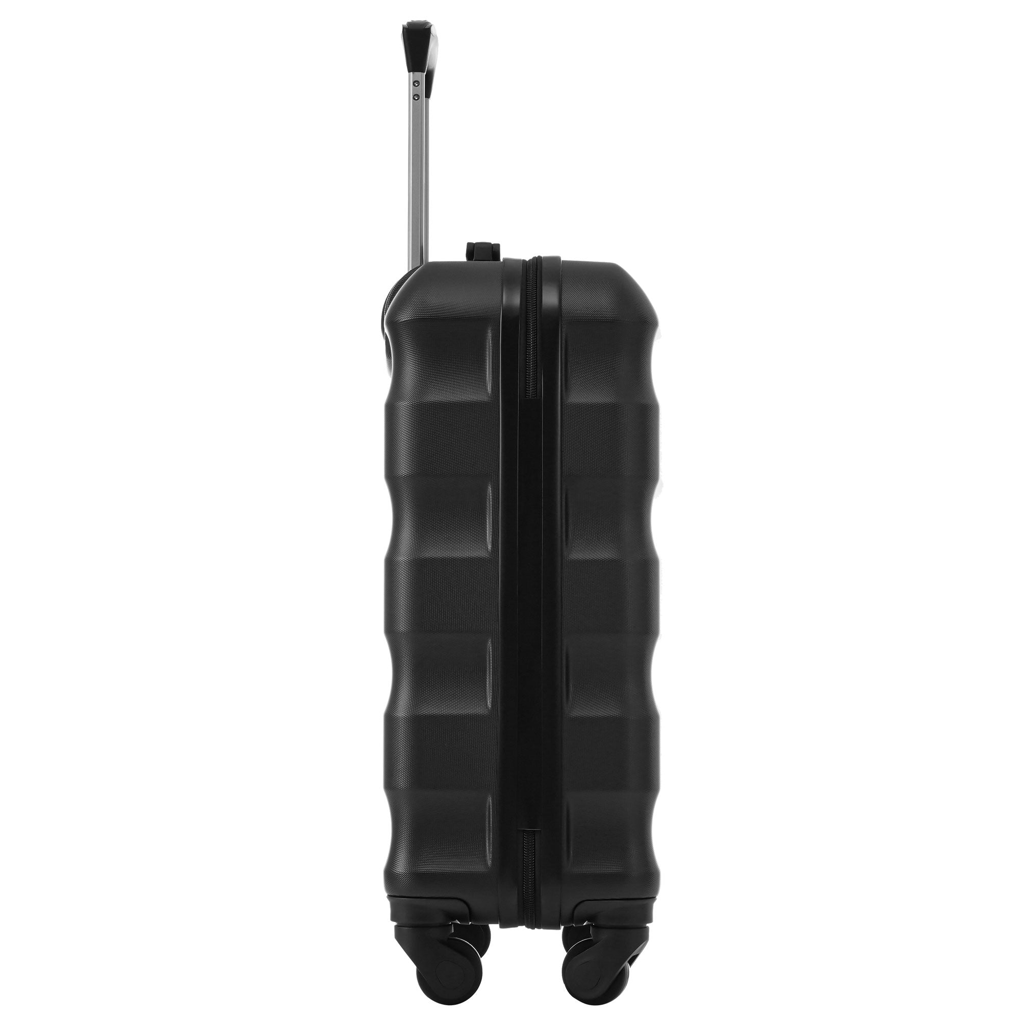 Logidon hardcase zwart 56,5 x 36 x 20 cm 4 wielen TSA