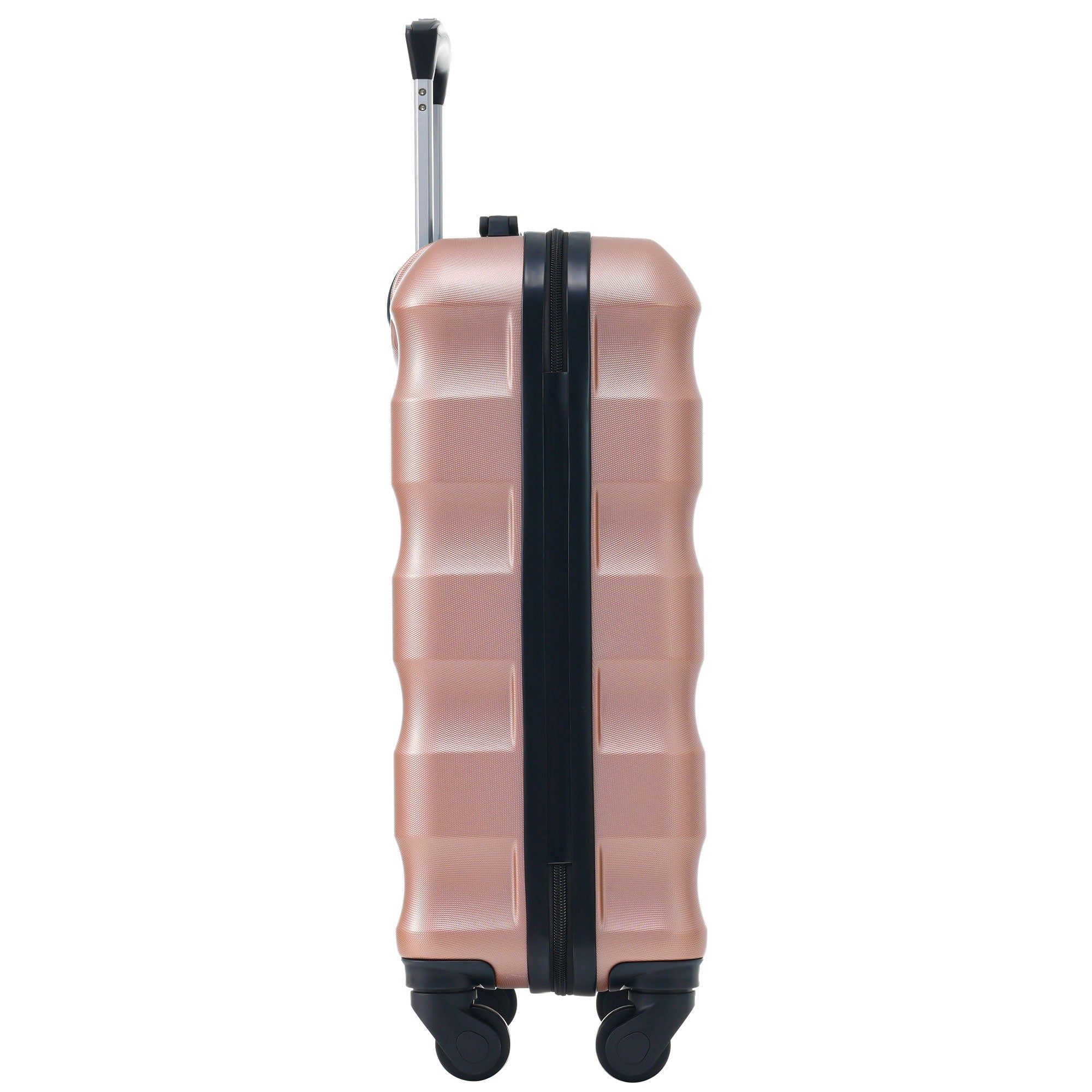 Logidon hardschalige koffer roze 56,5x36x20 cm 4 wielen TSA