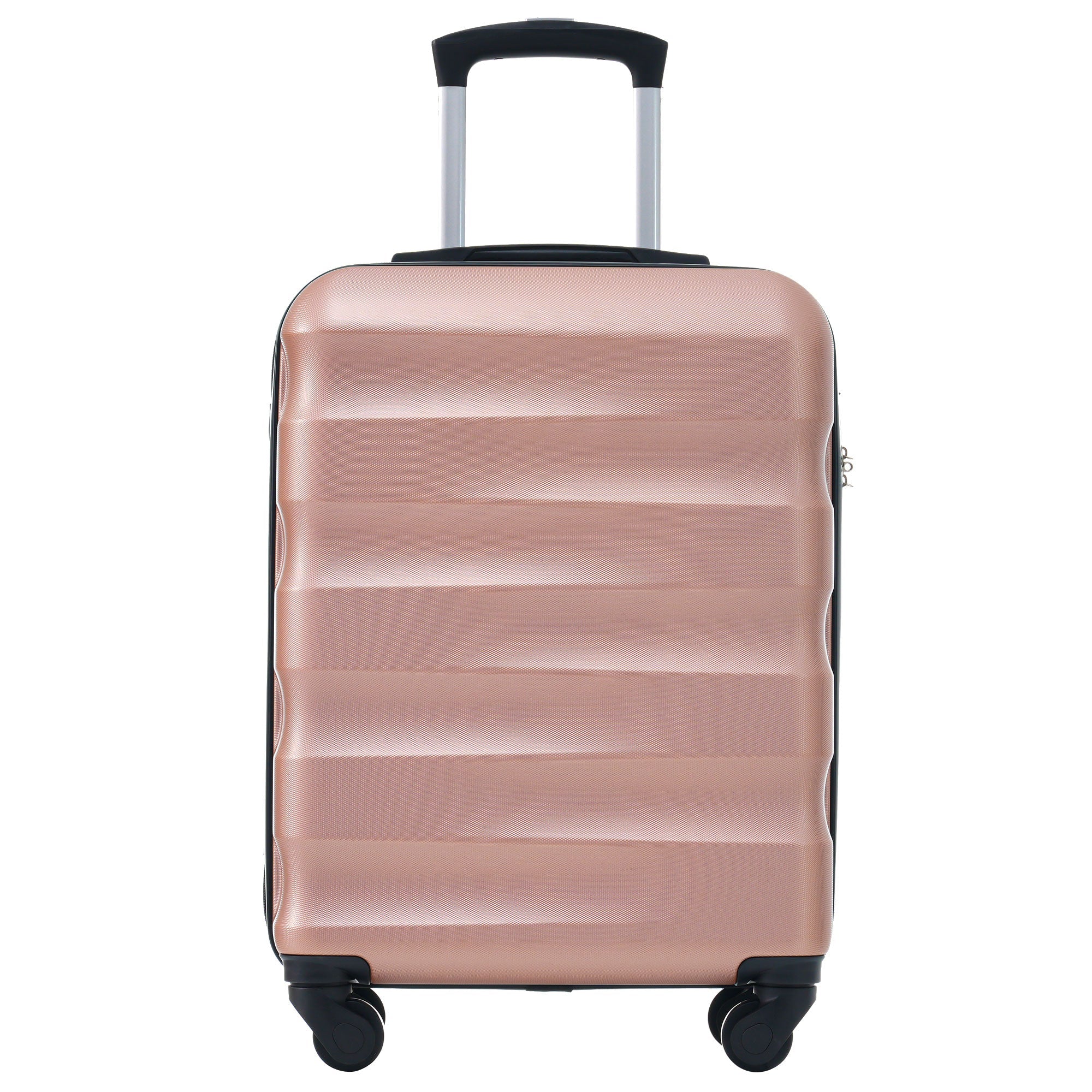 Logidon hardschalige koffer roze 56,5x36x20 cm 4 wielen TSA