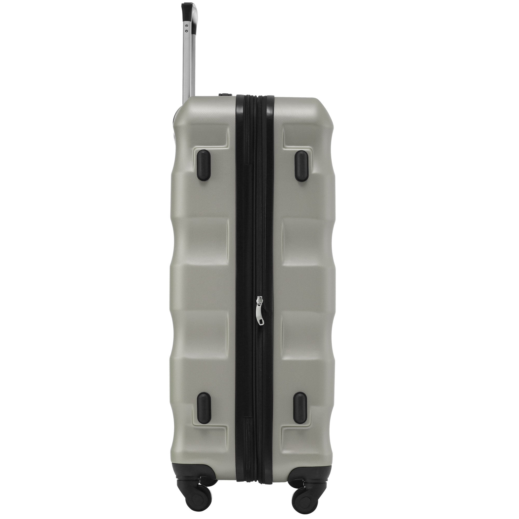 Logidon Hard Shell Suitcase Set Green Gold Set of 3 TSA 4 Wheels