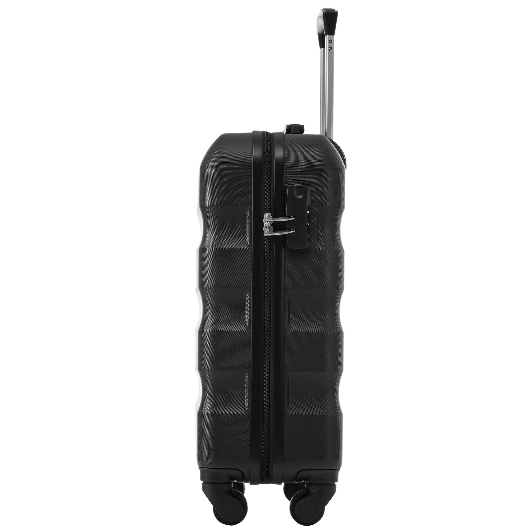 Logidon hardcase zwart 56,5 x 36 x 20 cm 4 wielen TSA