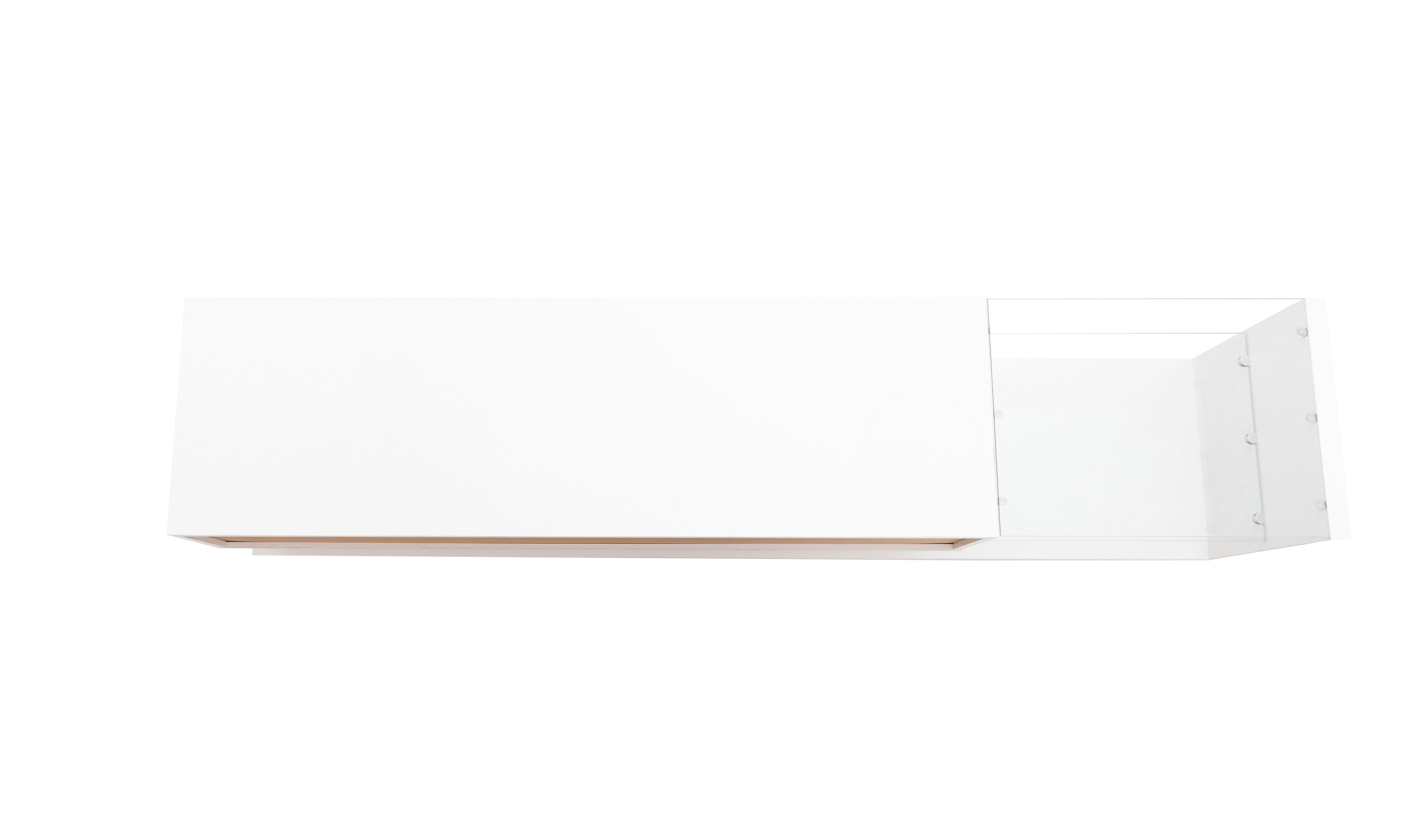 Logidon TV-kasten hoogglans wit met LED-verlichting