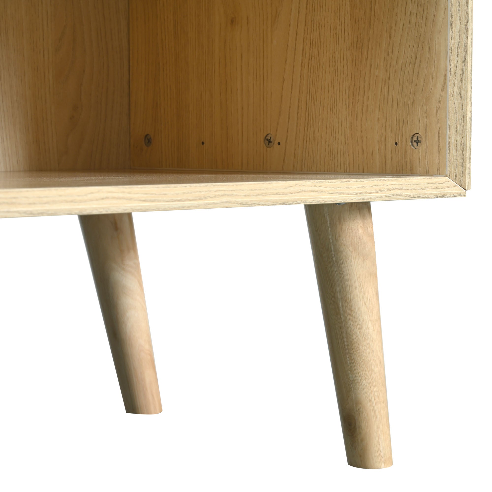 Logidon dressoir eiken rotan geweven 120x40x80 cm