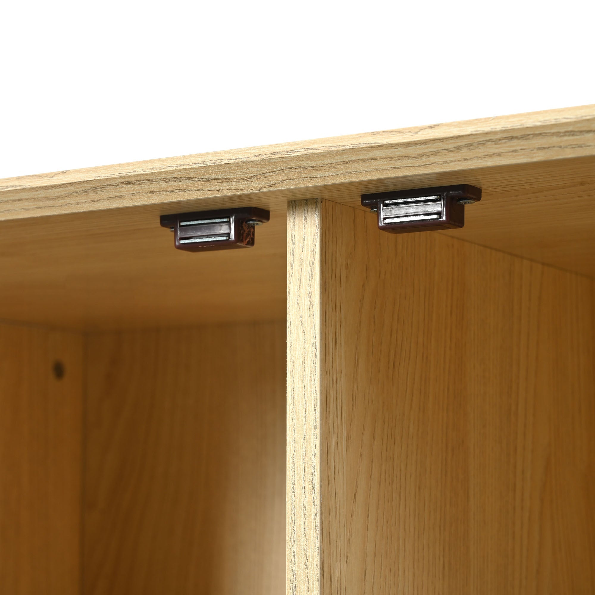 Logidon dressoir eiken rotan geweven 120x40x80 cm