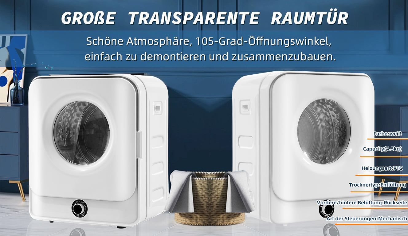 Logidon afzuigkap wandmontage 3kg 5 programma's 830W wit