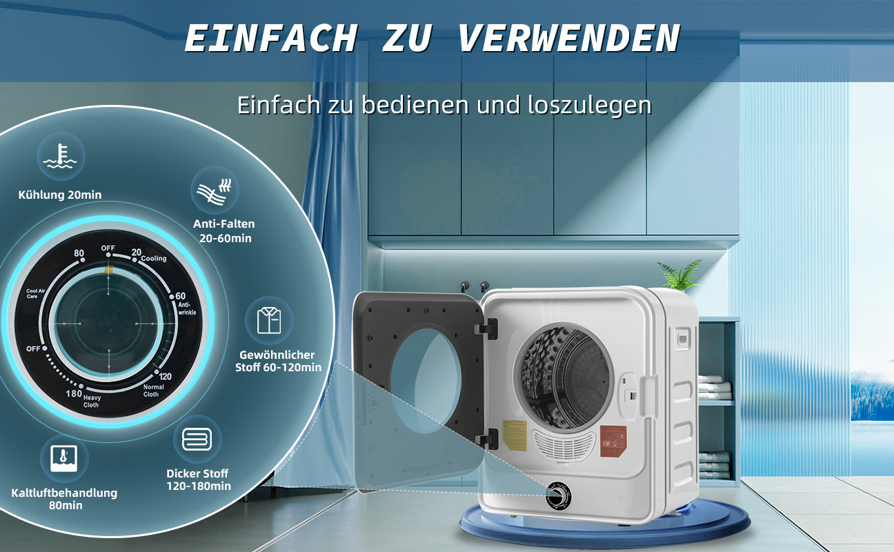 Logidon afzuigkap wandmontage 3kg 5 programma's 830W wit