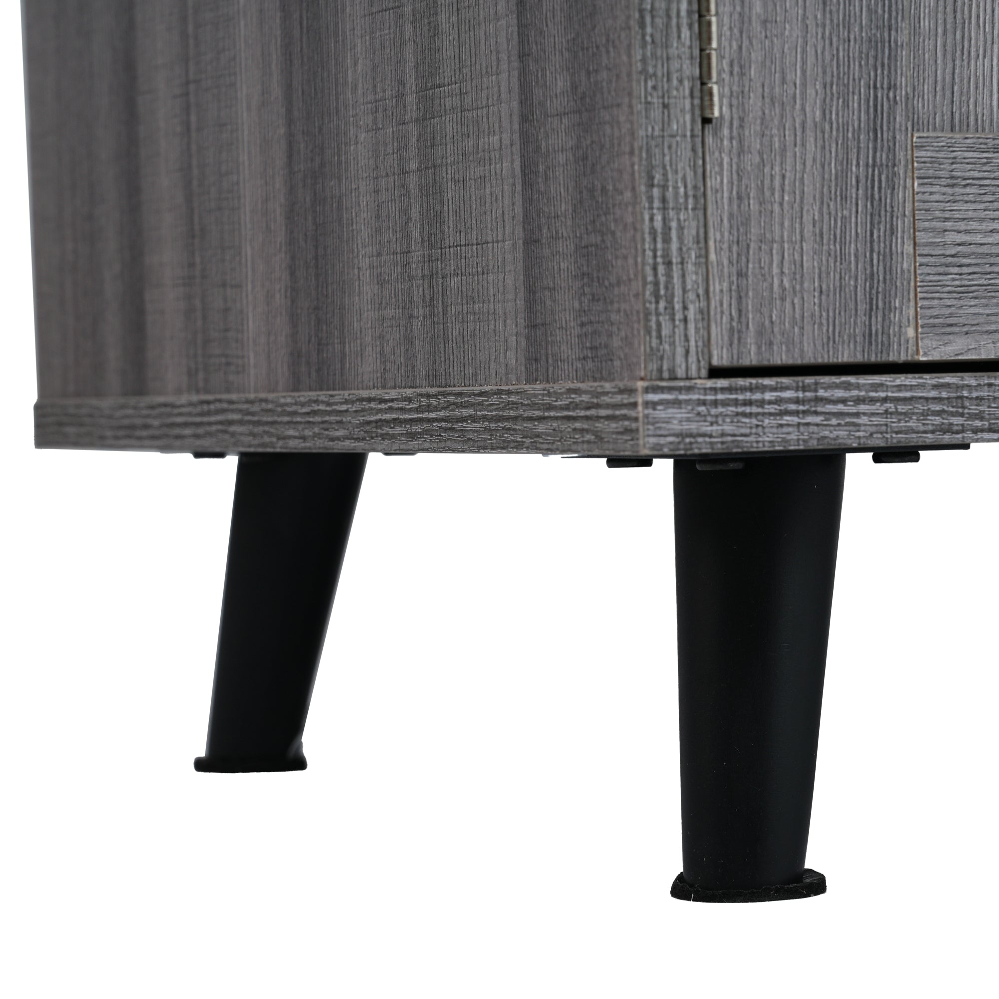 Logidon Eettafel Trolley Met Opklapbaar Blad 129x46x91,5 Wit Kaki Grijs