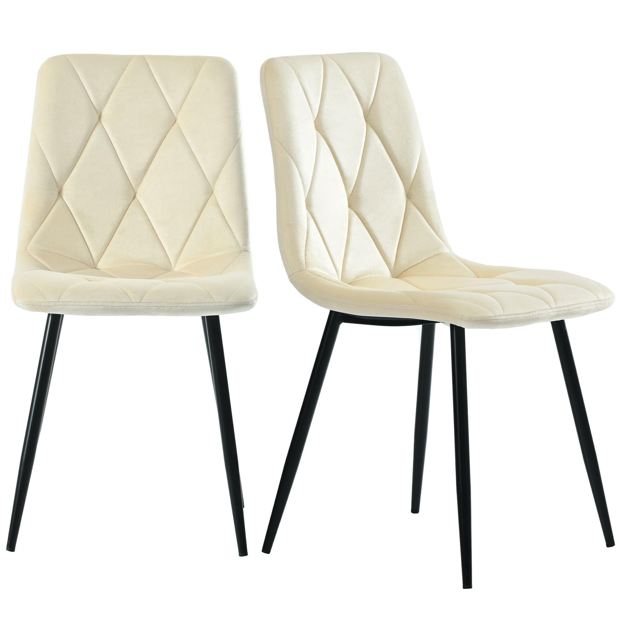 Logidon eetgroep 117x68 cm eettafelset beige twill fluwelen stoelen gouden poten
