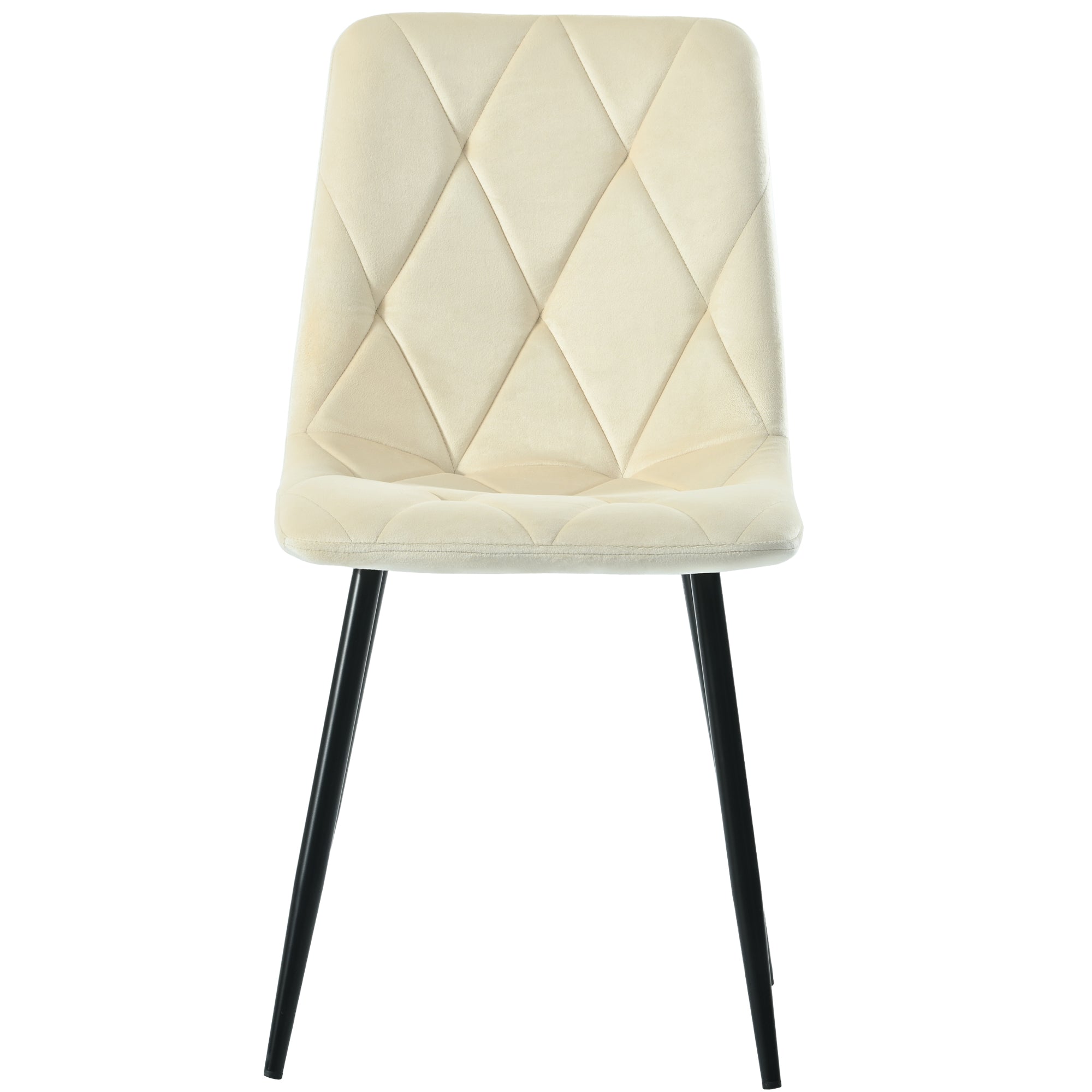 Logidon eettafelset 117x68 cm beige twill fluwelen stoelen zwarte poten