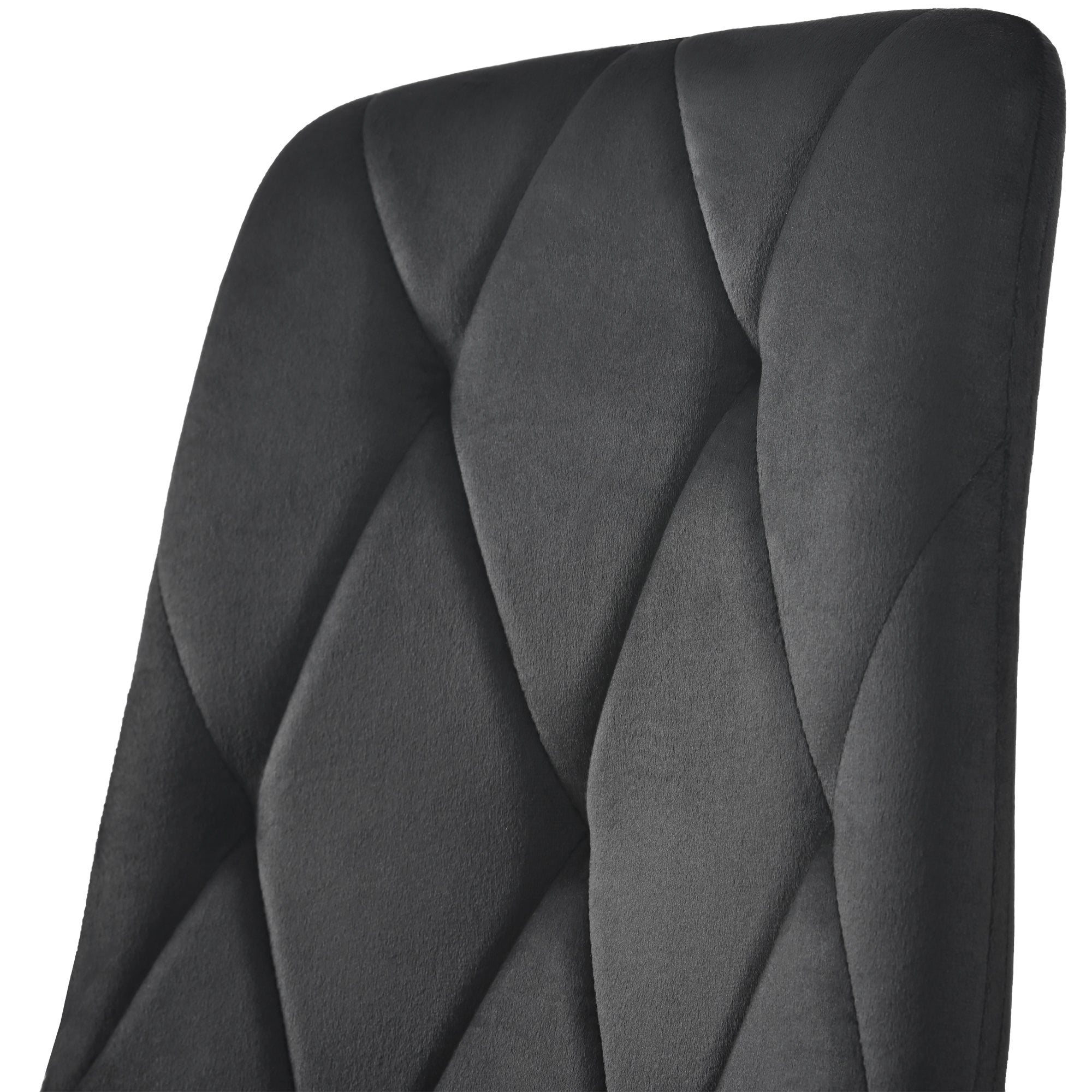 Logidon eetgroep eettafel 117x68 cm set met 4 stoelen zwart