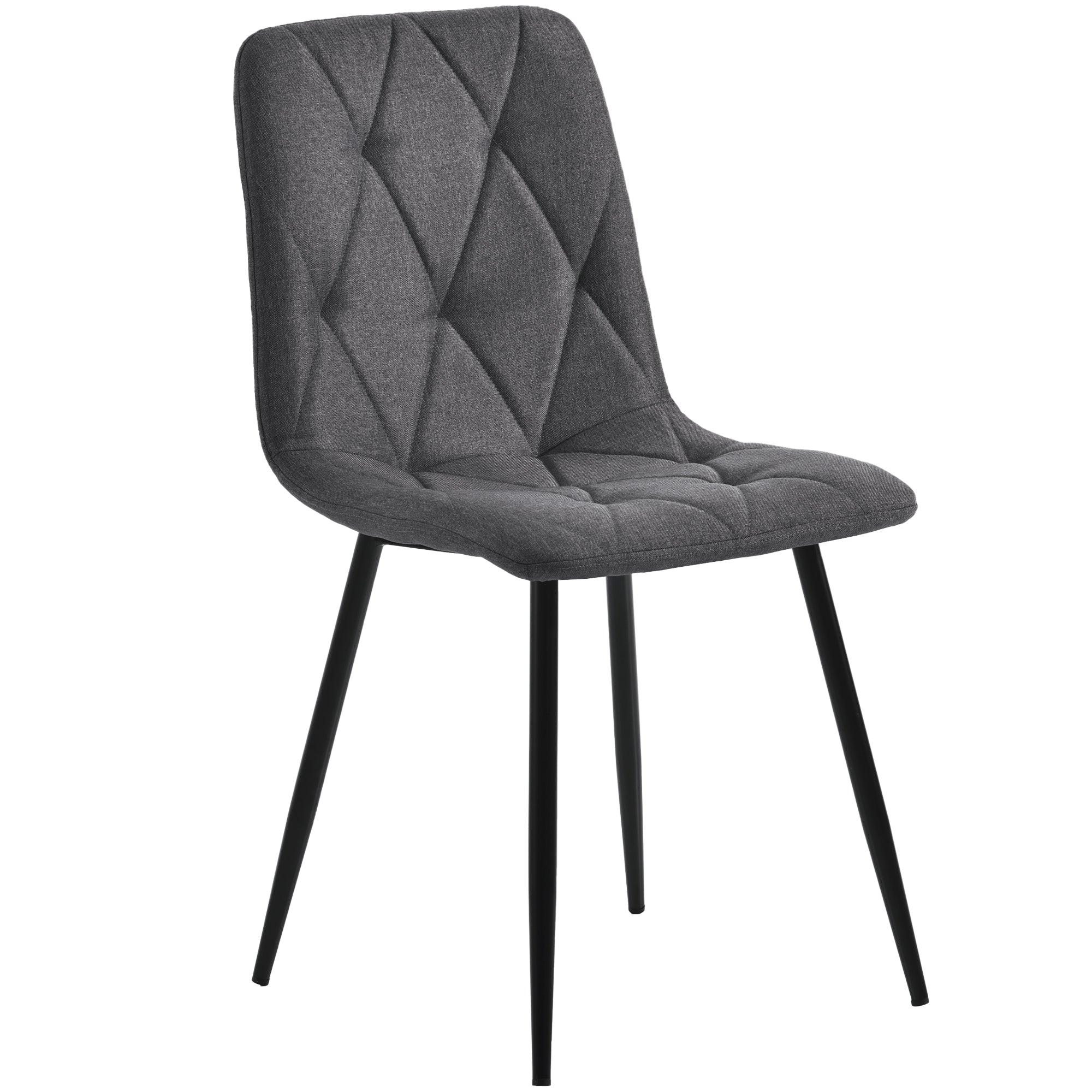 Logidon Eettafelset 117x68 cm Donkergrijze stoelen 4 met gouden poten