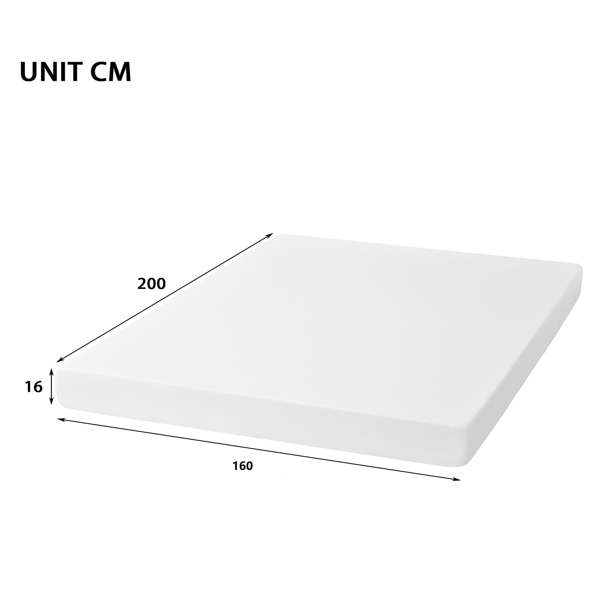 Logidon matras H3 160x200 wit ergonomisch ademend