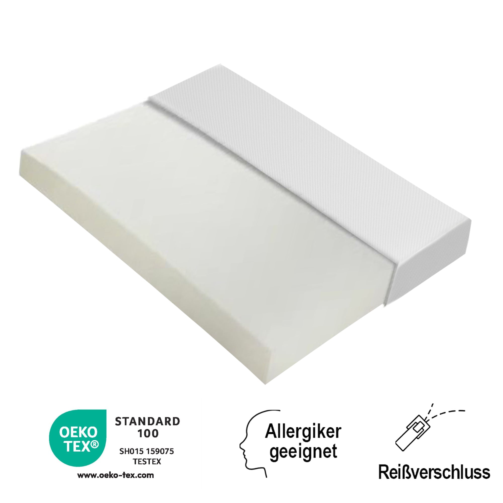 Logidon matras H3 160x200 wit ergonomisch ademend