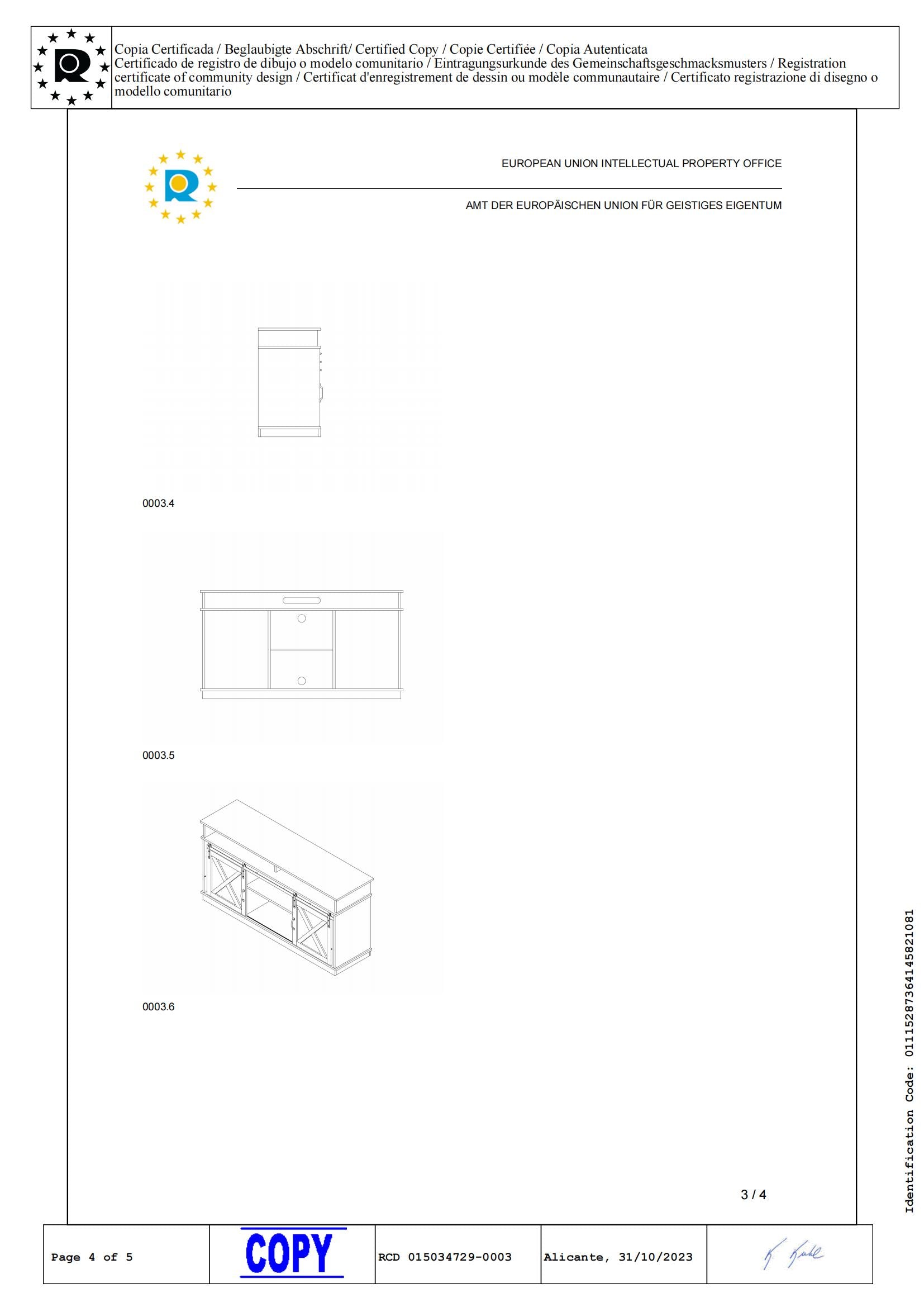 Logidon Large TV Cabinet Brown Adjustable Shelves 148x40x78 cm