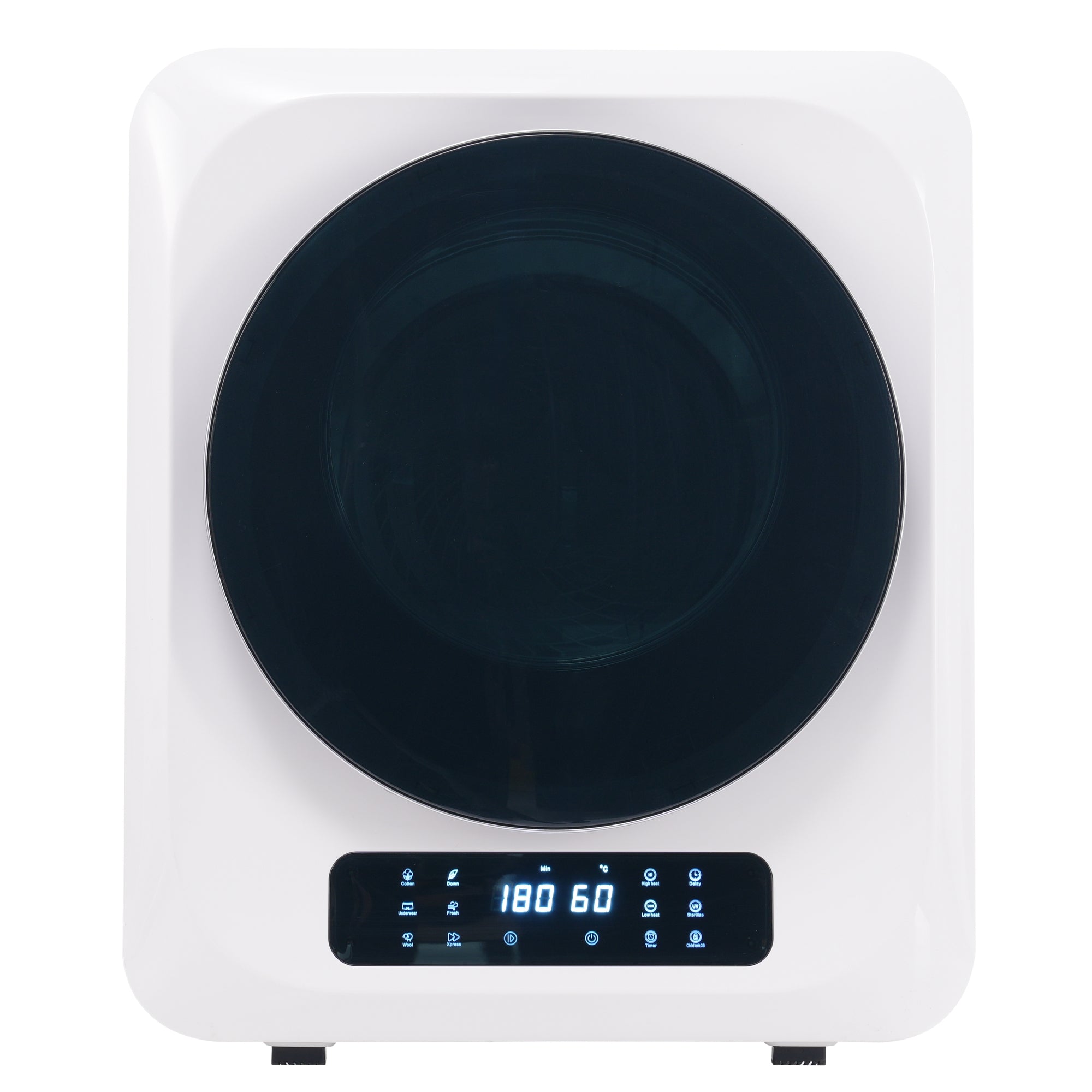 Logidon exhaust dryer white 2.5 kg to 4 kg 850 W multiple filtration
