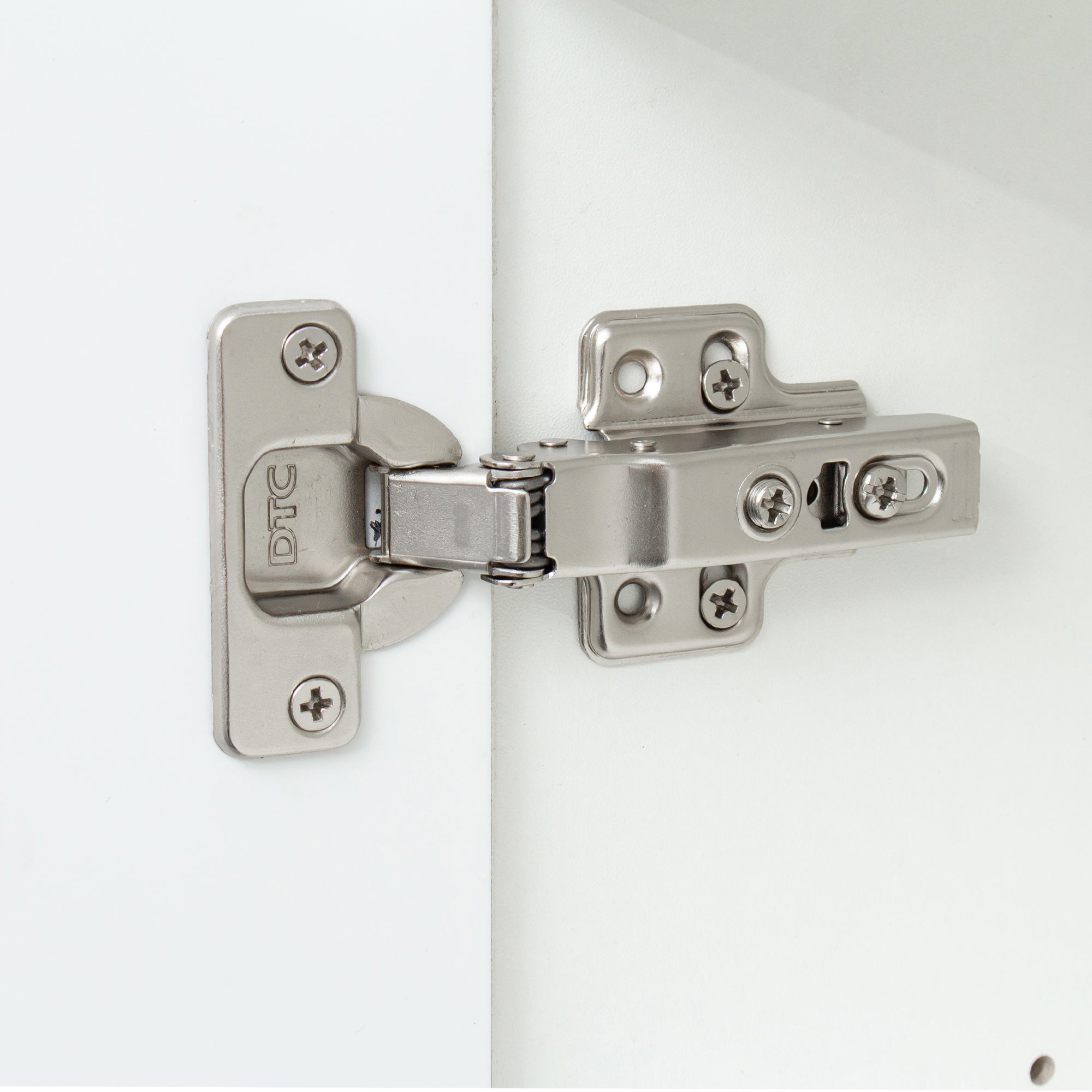 Logidon Wit Hoogglans TV-meubel 1,6m met verstelbare glazen plank