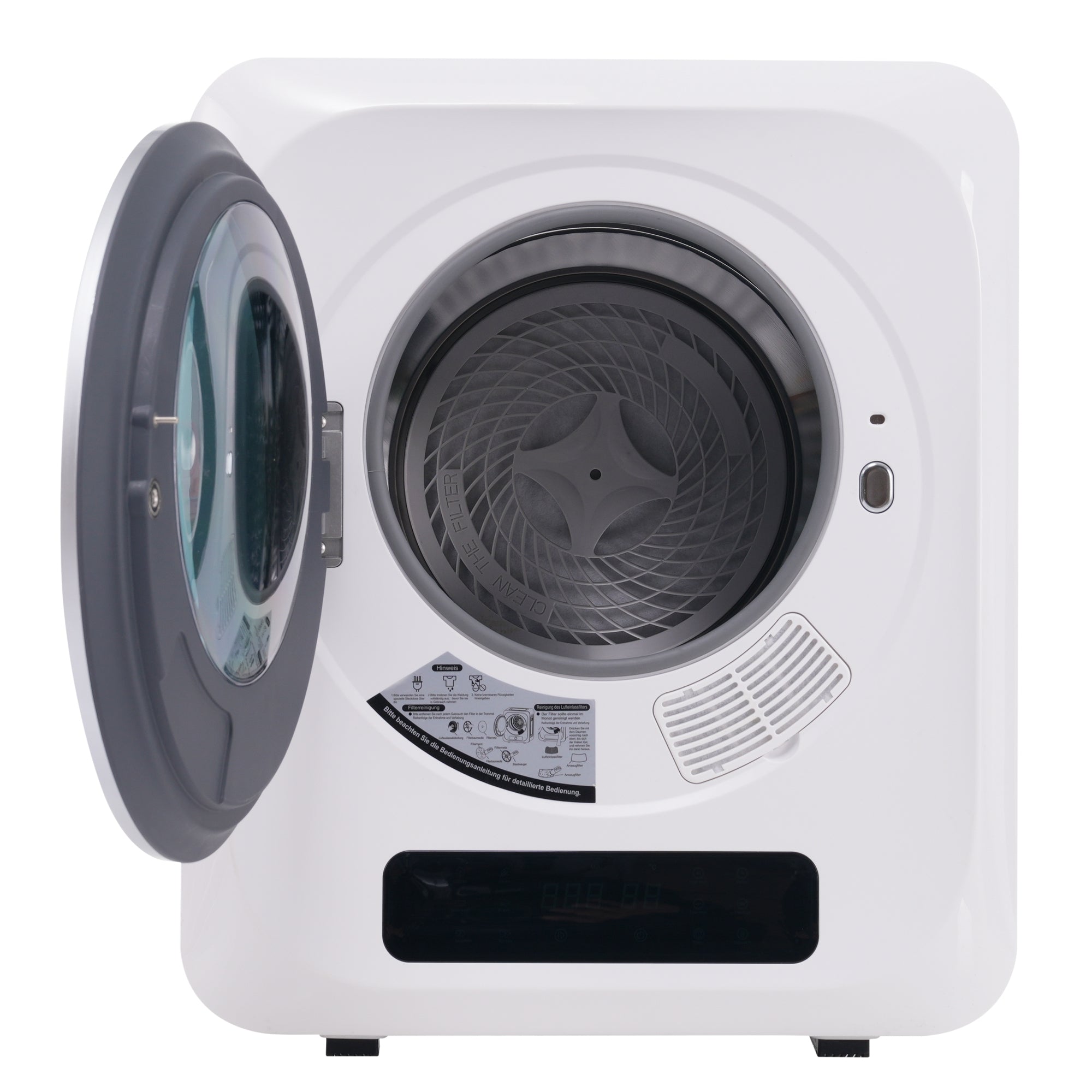 Logidon exhaust dryer white 2.5 kg to 4 kg 850 W multiple filtration