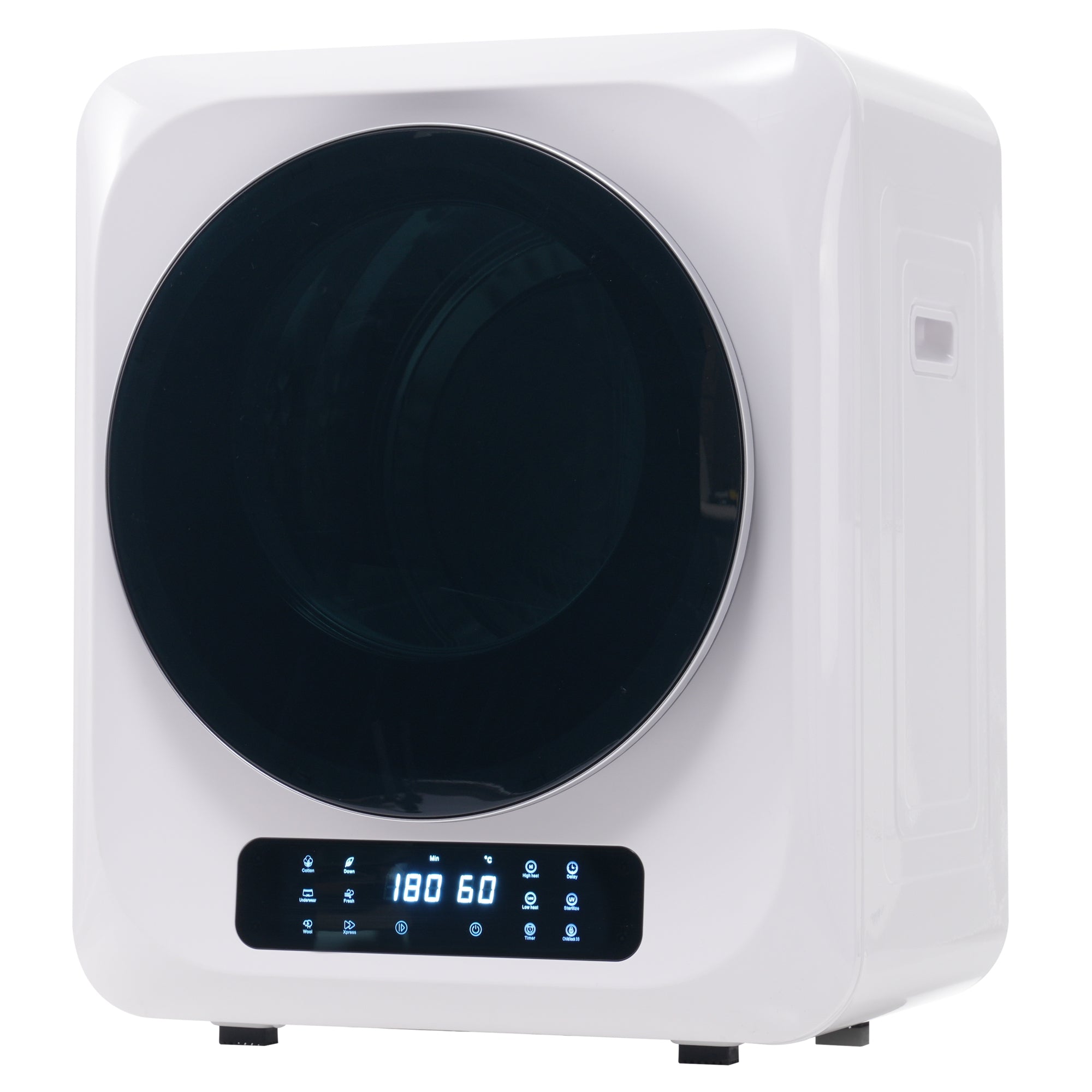 Logidon exhaust dryer white 2.5 kg to 4 kg 850 W multiple filtration