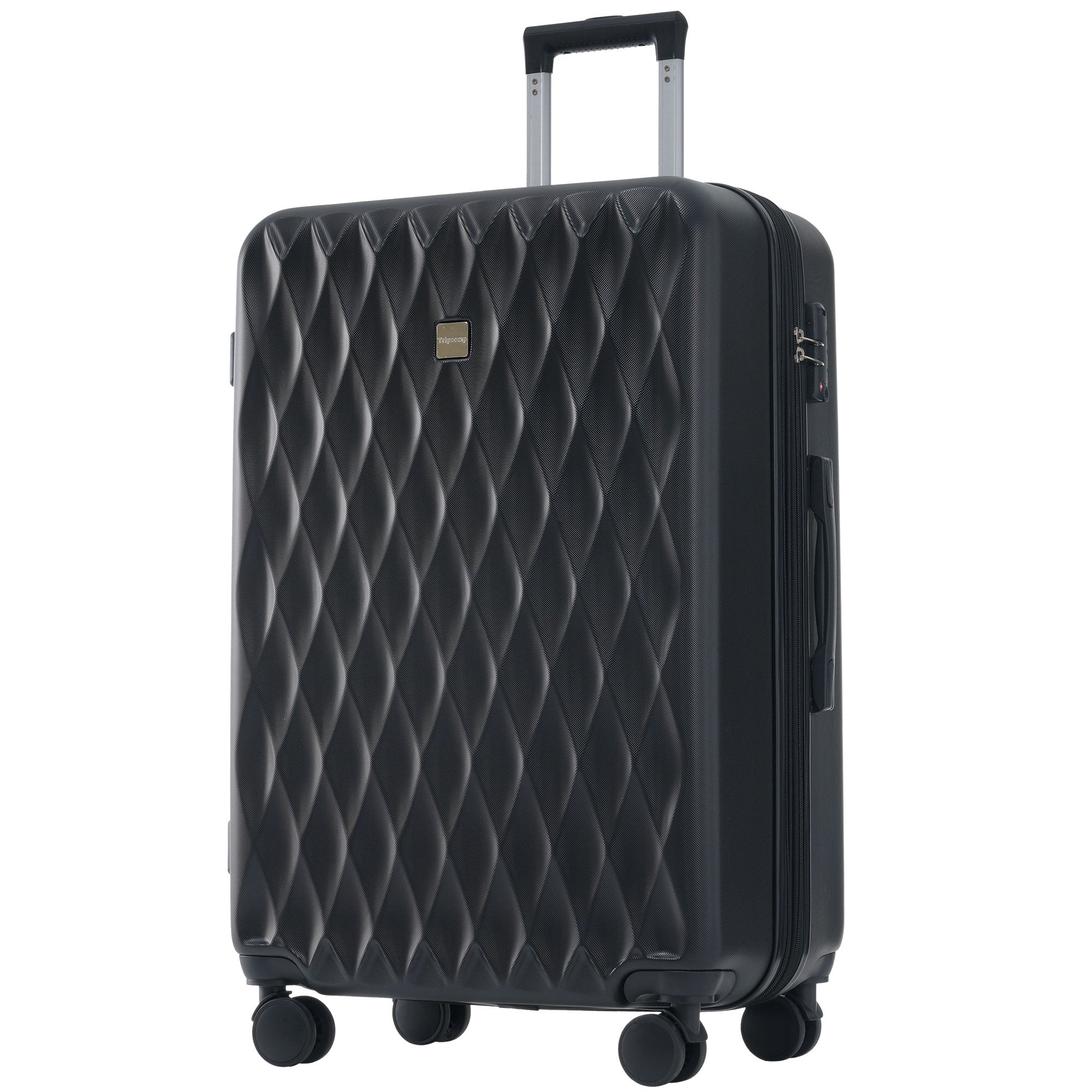Logidon hard case 59 cm black TSA 4 wheels