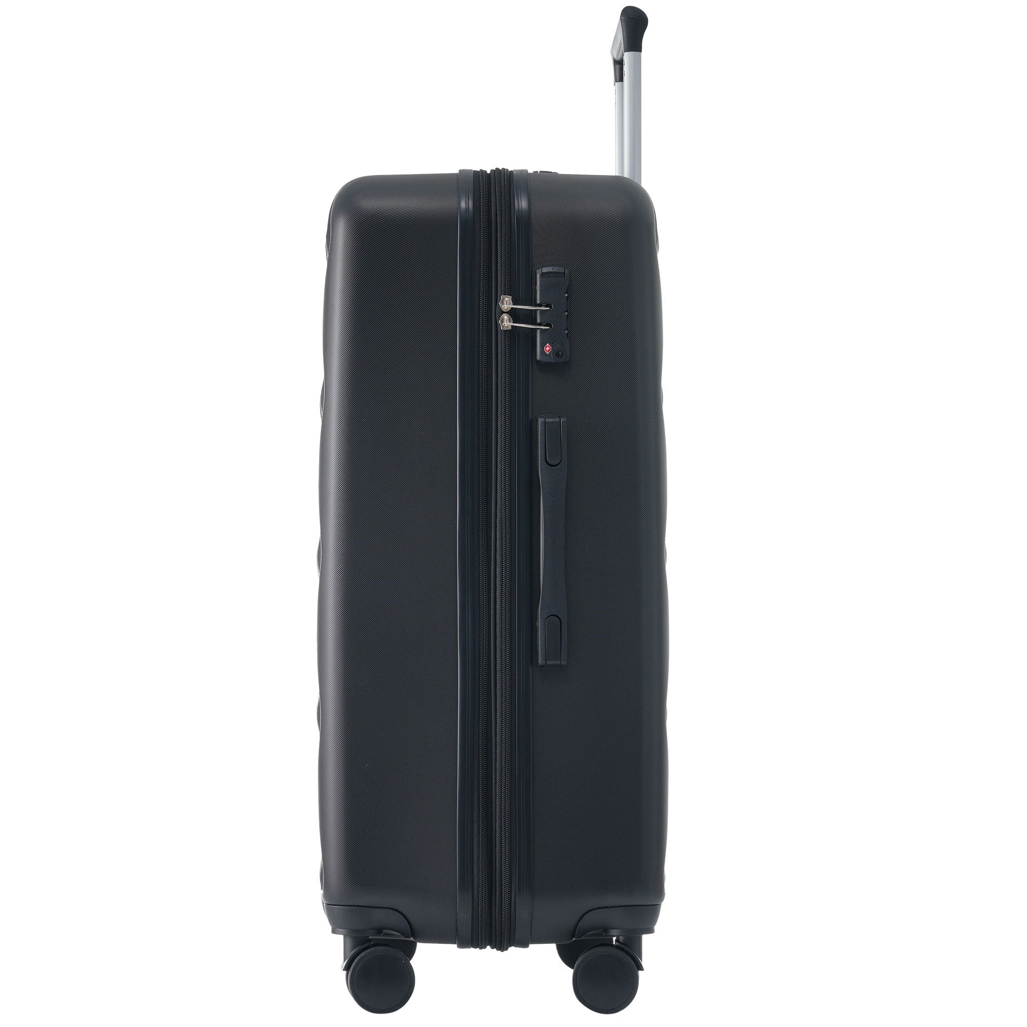 Logidon kofferset S M L XL harde schaalset met make-up tasje zwart