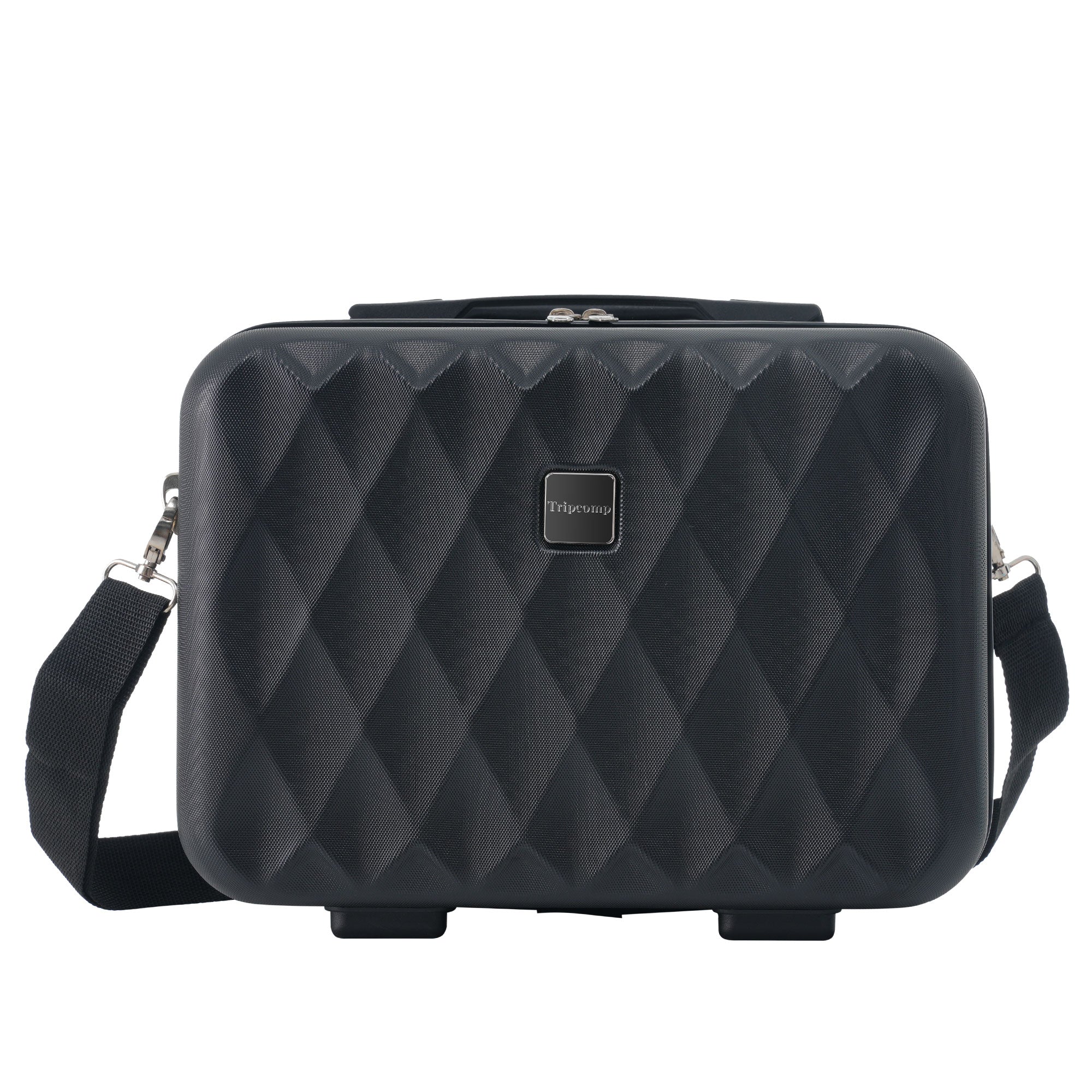 Logidon kofferset S M L XL harde schaalset met make-up tasje zwart