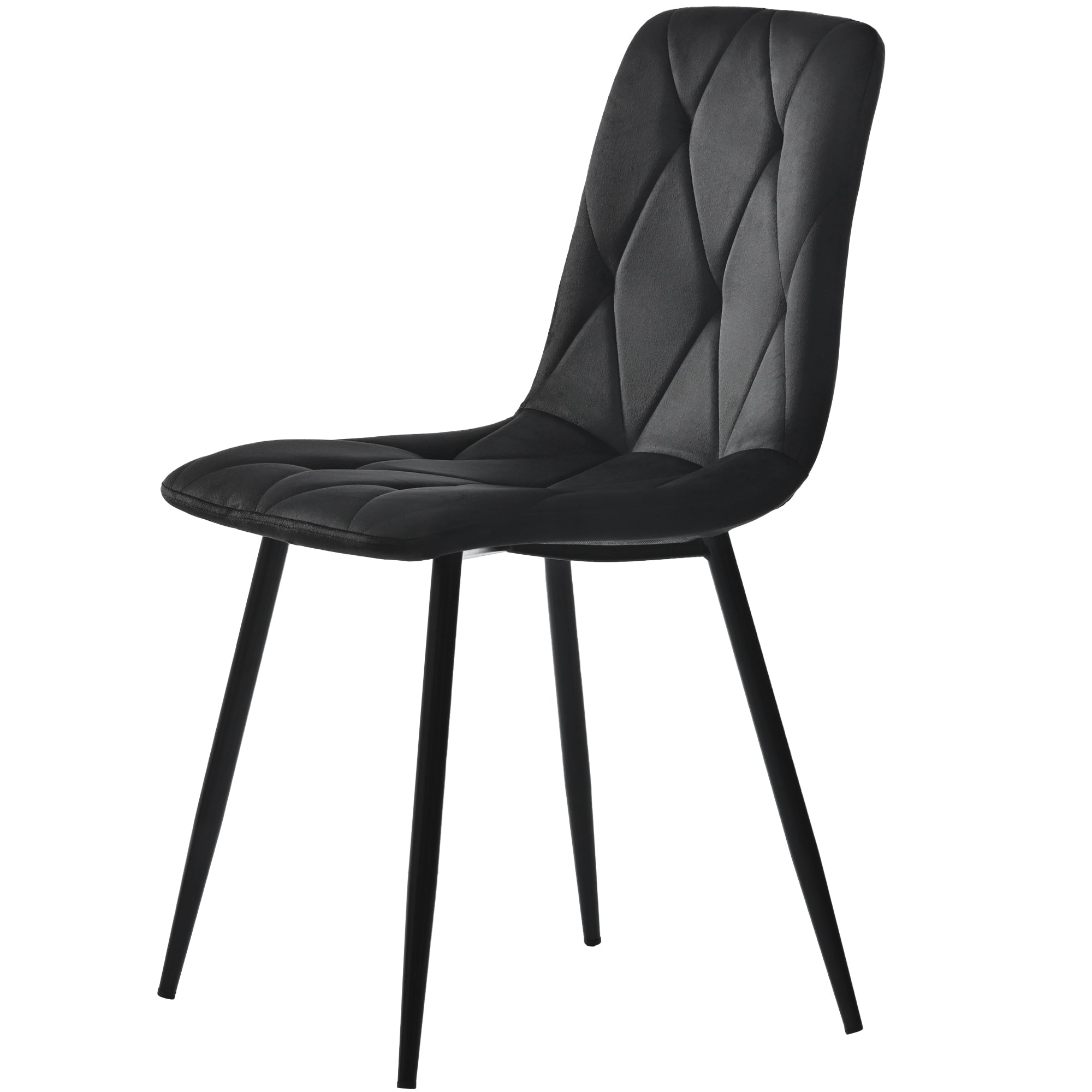 Logidon eettafel en stoelenset 5-delig rond wit marmerlook