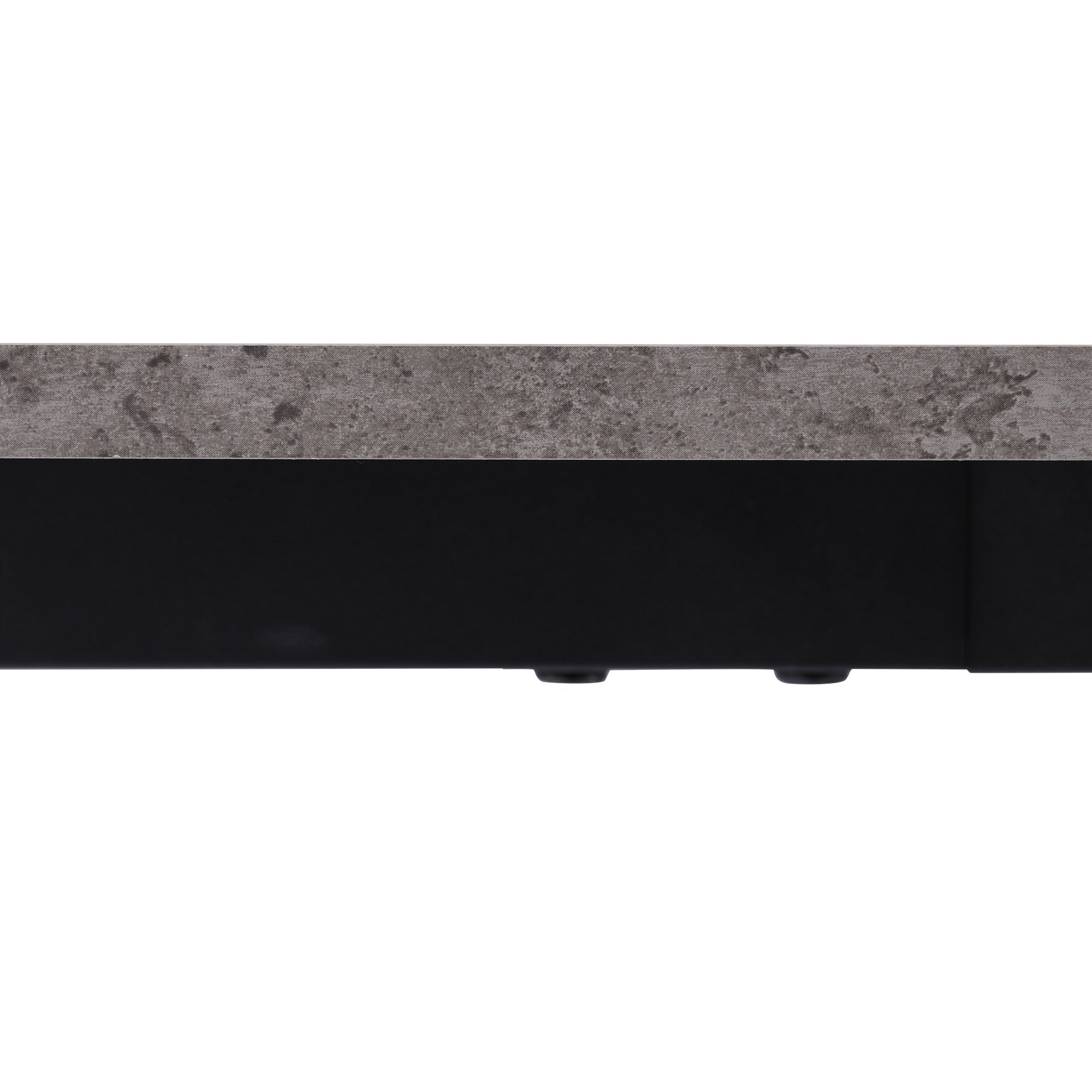 Logidon eettafel 140x80 cm grijs marmerpatroon verstelbare poten